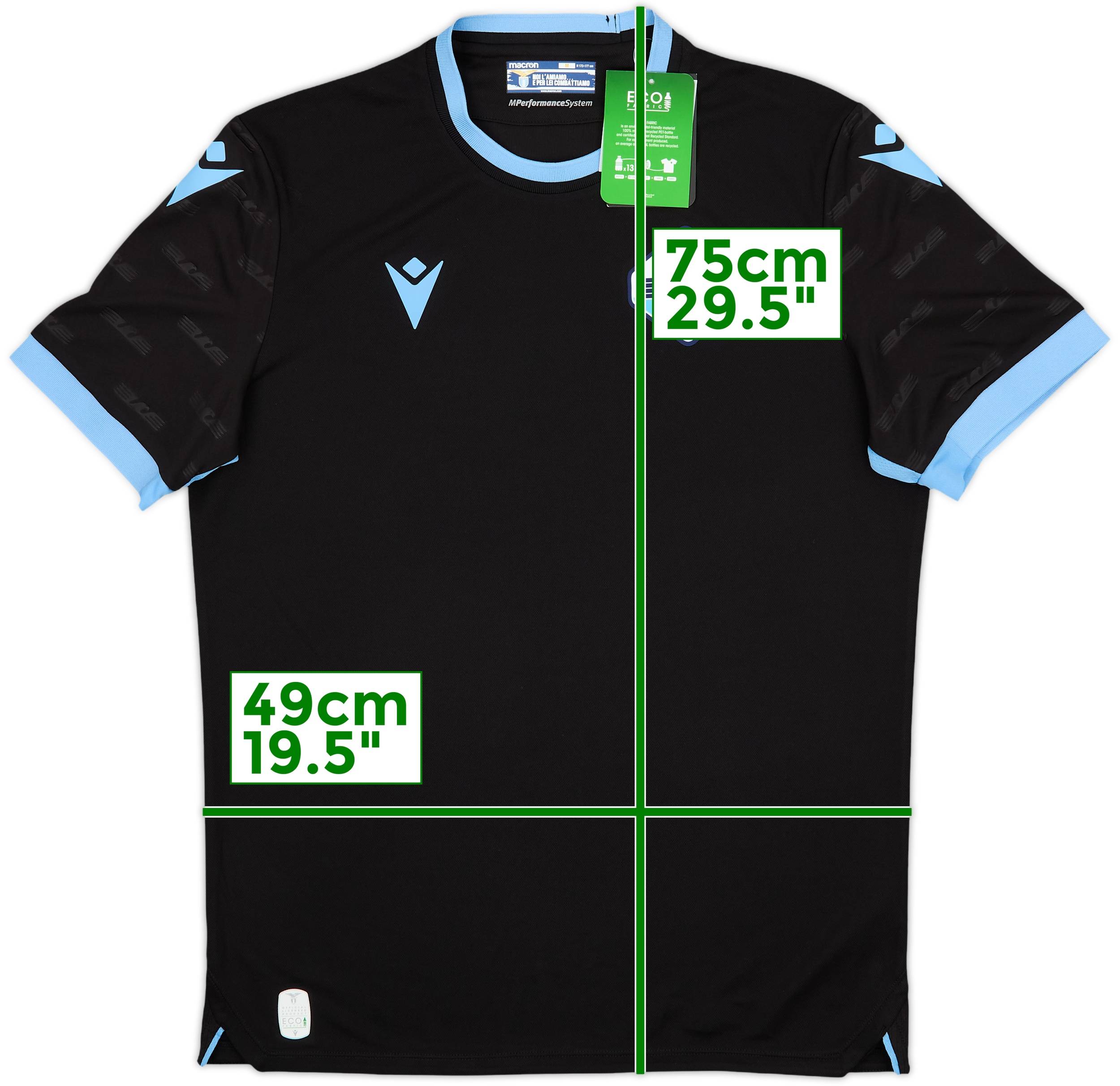 2021-22 Lazio Third Shirt (M)