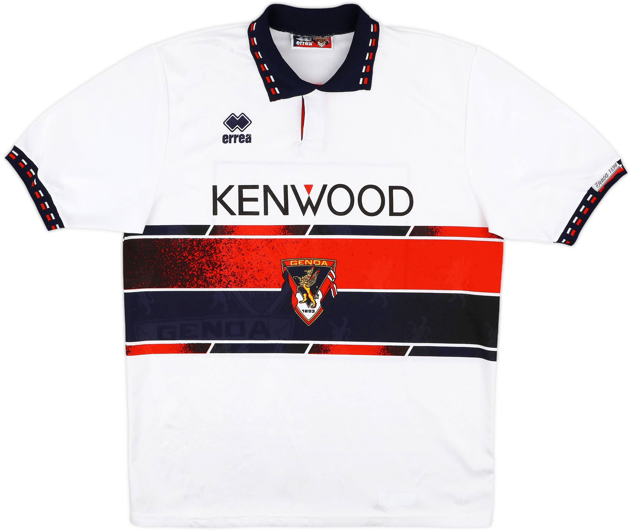 道*雪様 【ヴィンテージ品】ジェノア 1994/95 ユニフォーム ホーム 1994-95 Genoa Away Shirt - 9/10 - (L)