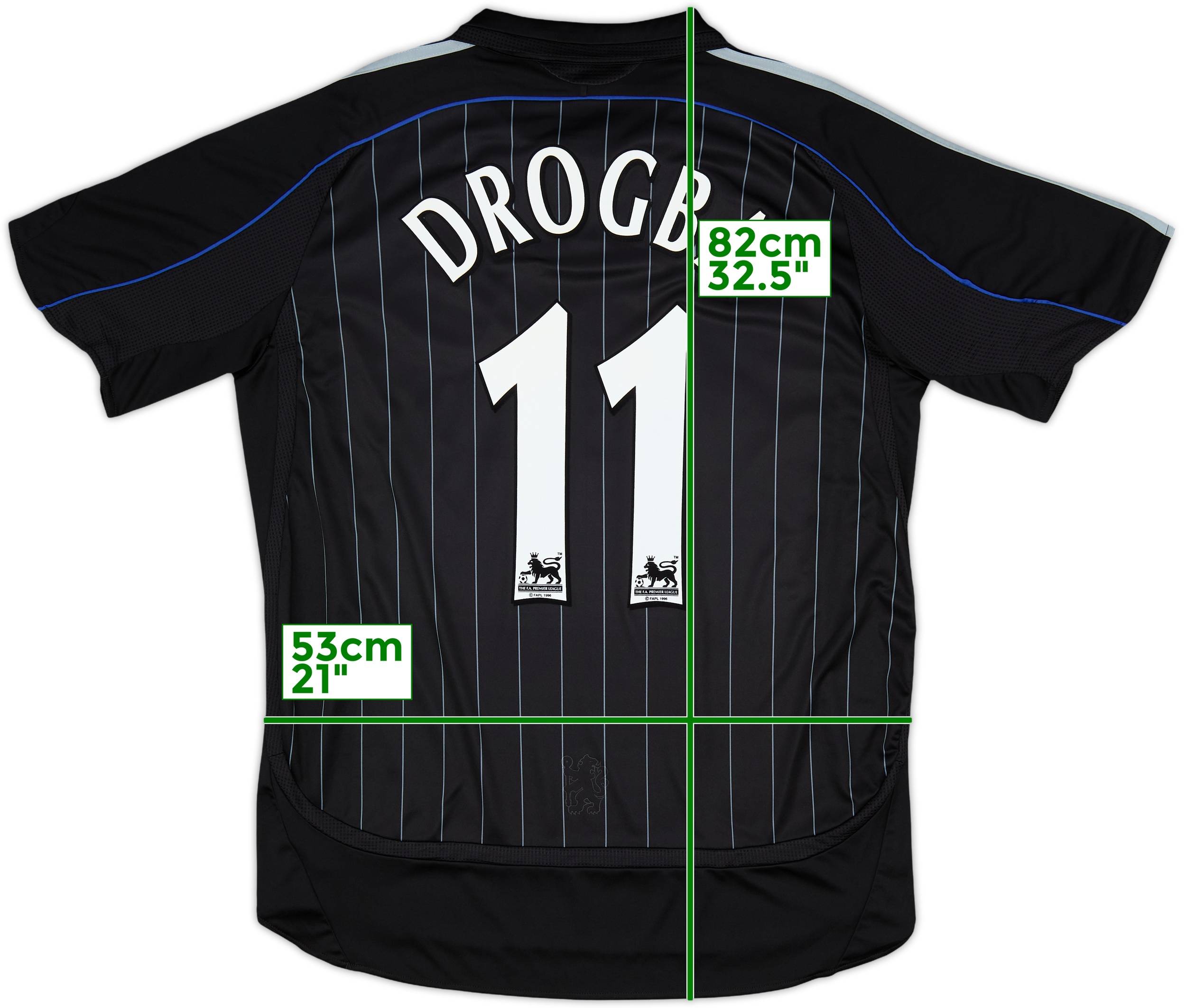 【よい】ドログバ ＃１１チェルシー０６／０７ユニフォーム (H) 06-07 チェルシーCHELSEA CFC(H) #11 ドログバ DROGBA 2007FAカップ
