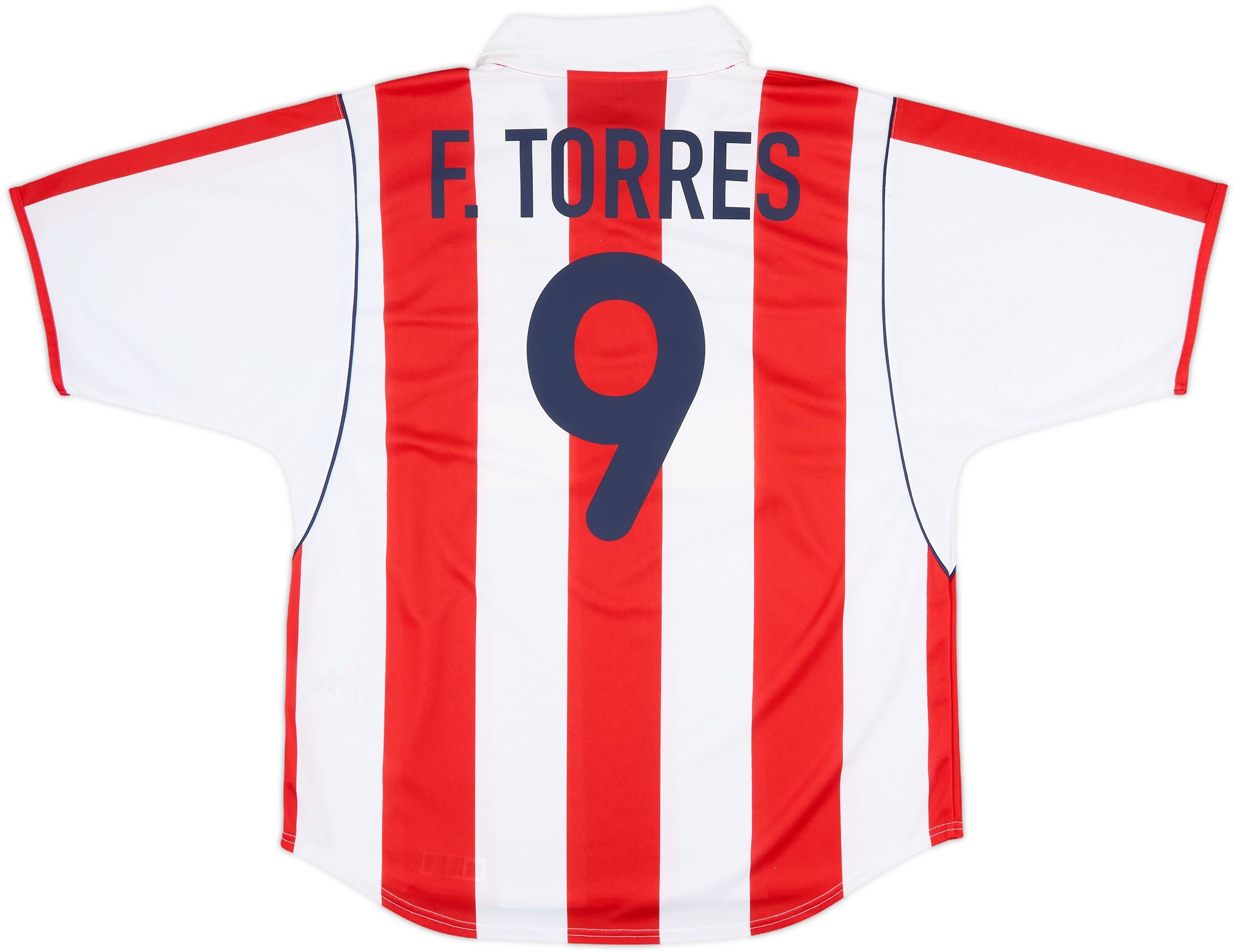 F. TORRES サイン入り アトレティコ・マドリード シャツ 希少！アトレティコ・マドリード F. Torres9 サイン入り