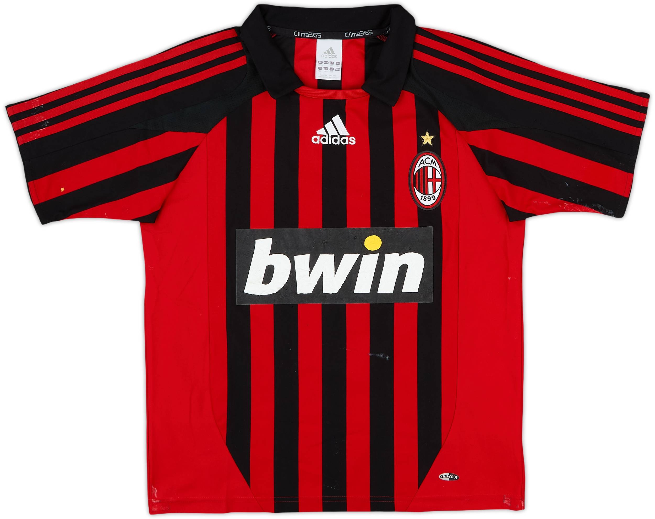 2007-08 AC Milan Home Shirt Pato #7 - 5/10 - (L.Boys)