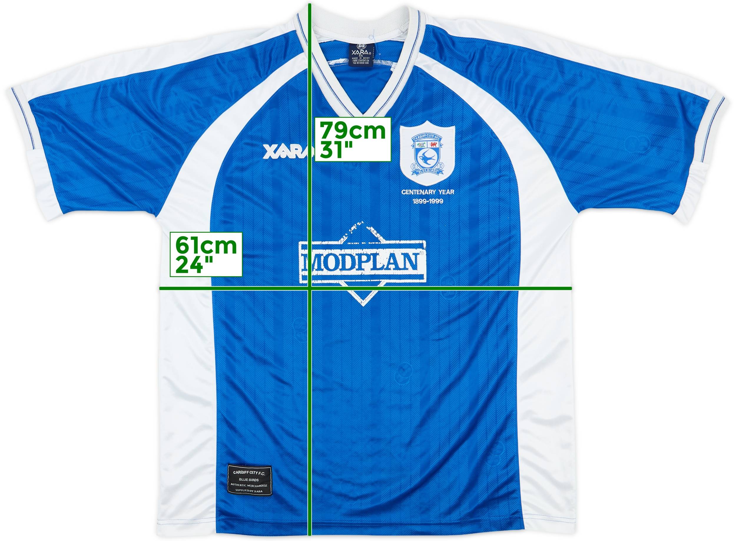 Cardiff City centenary 100周年 ユニフォーム XARA Cardiff City centenary 100周年 ユニフォーム XARA