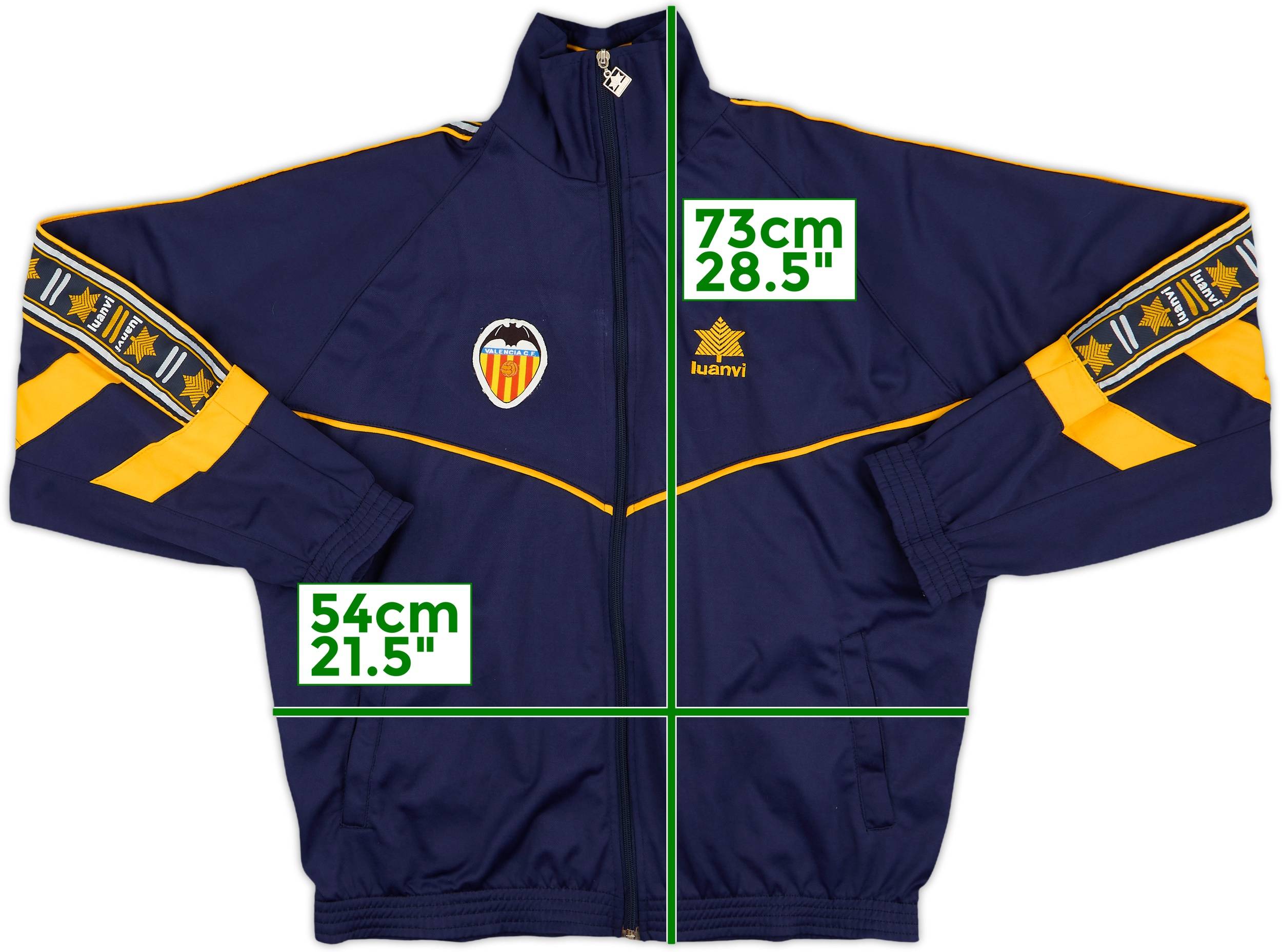 1999-00 Valencia Luanvi Track Jacket - 9/10 - (M)