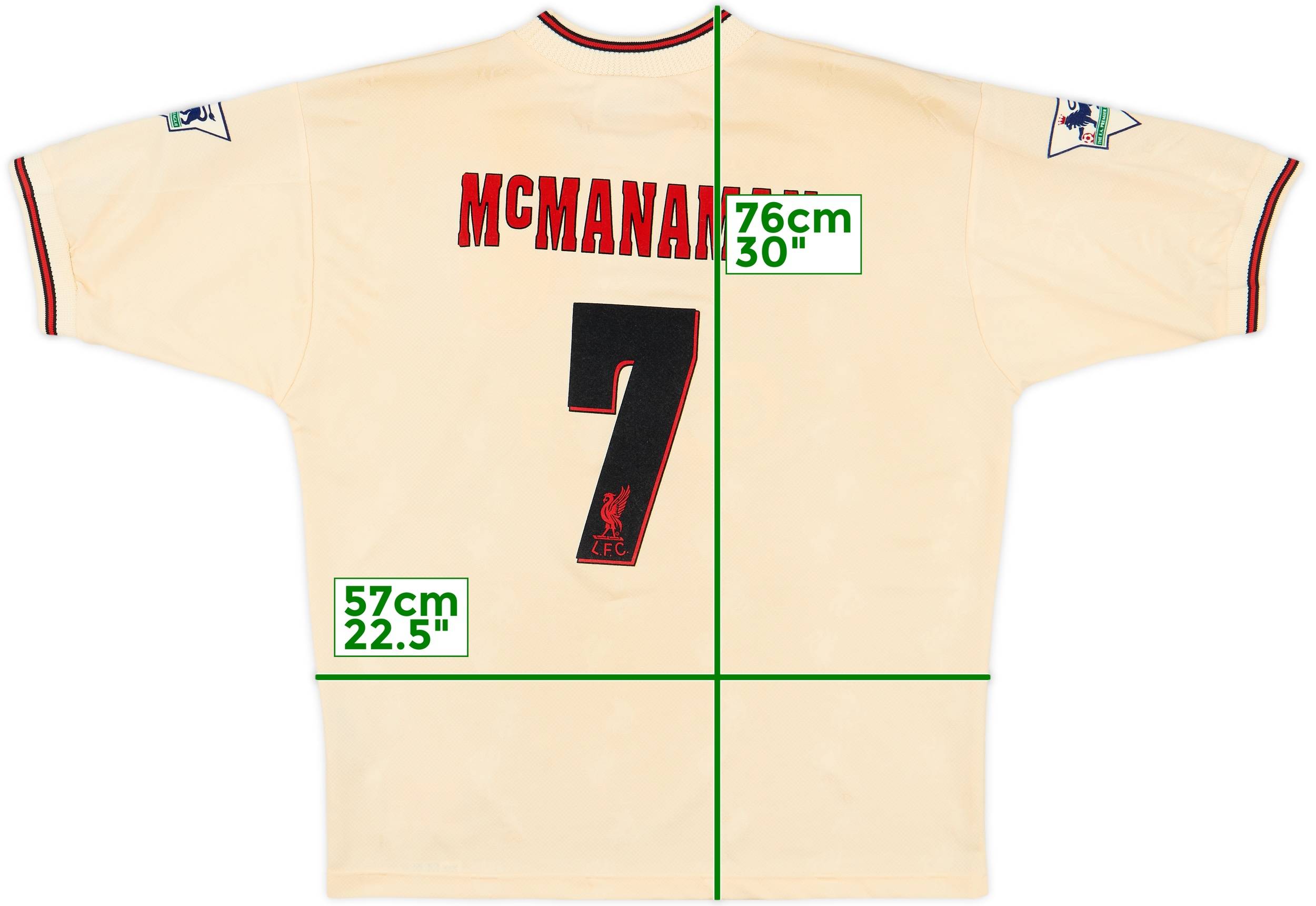 1996/97 リバプール Liverpool FC #7 マクマナマン 1996/97 リバプール Liverpool FC #7 マクマナマン - メルカリ
