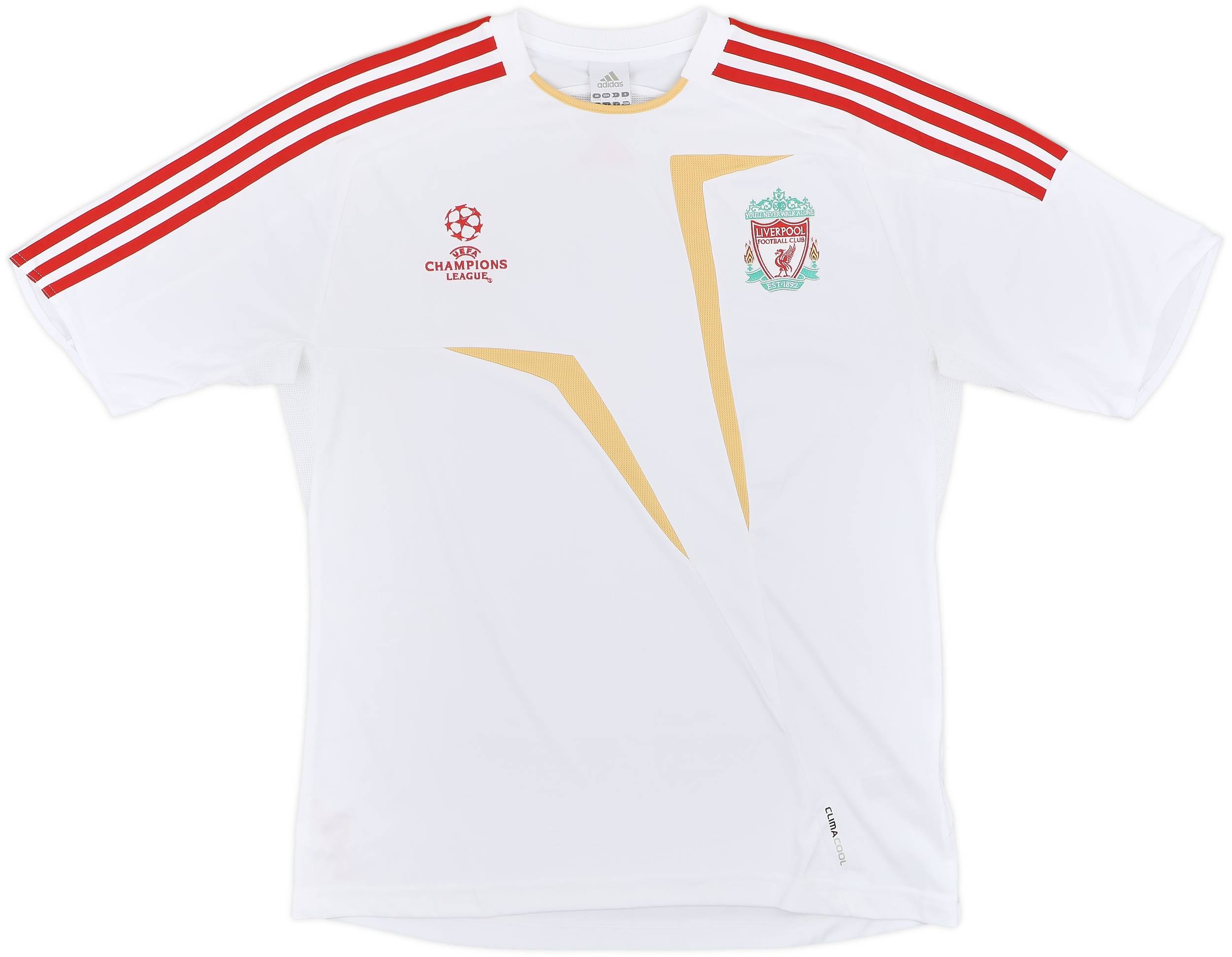 2009-10 Liverpool Champions League Training Shirt 9/10 (L/XL)
