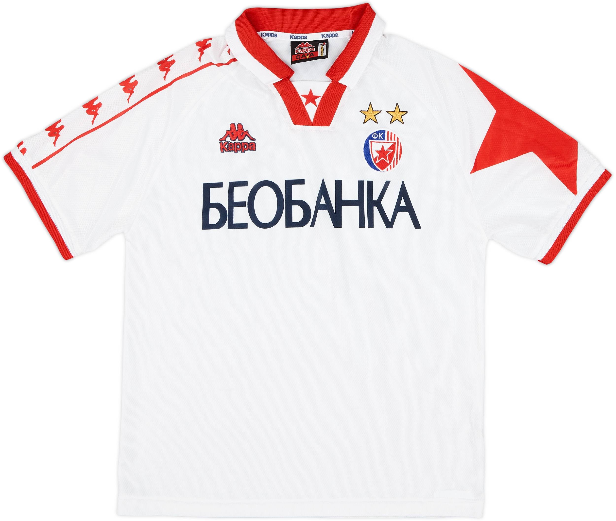 1997-98 Red Star Belgrade Away Shirt - 8/10 - (S)