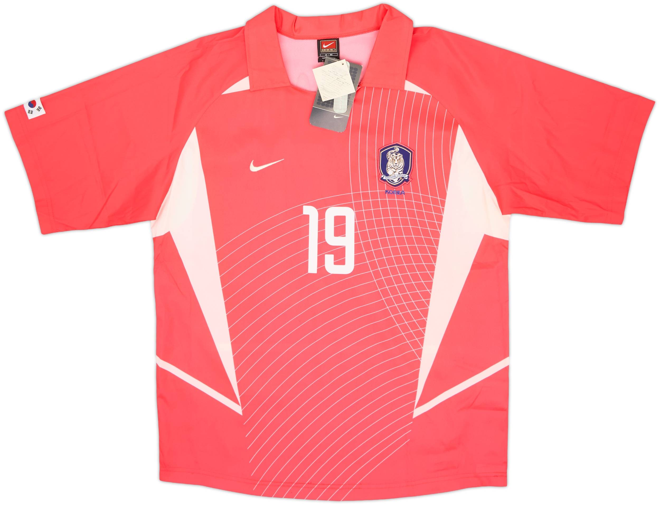 2002-03 South Korea Home Shirt J.H.Ahn #19 (M)
