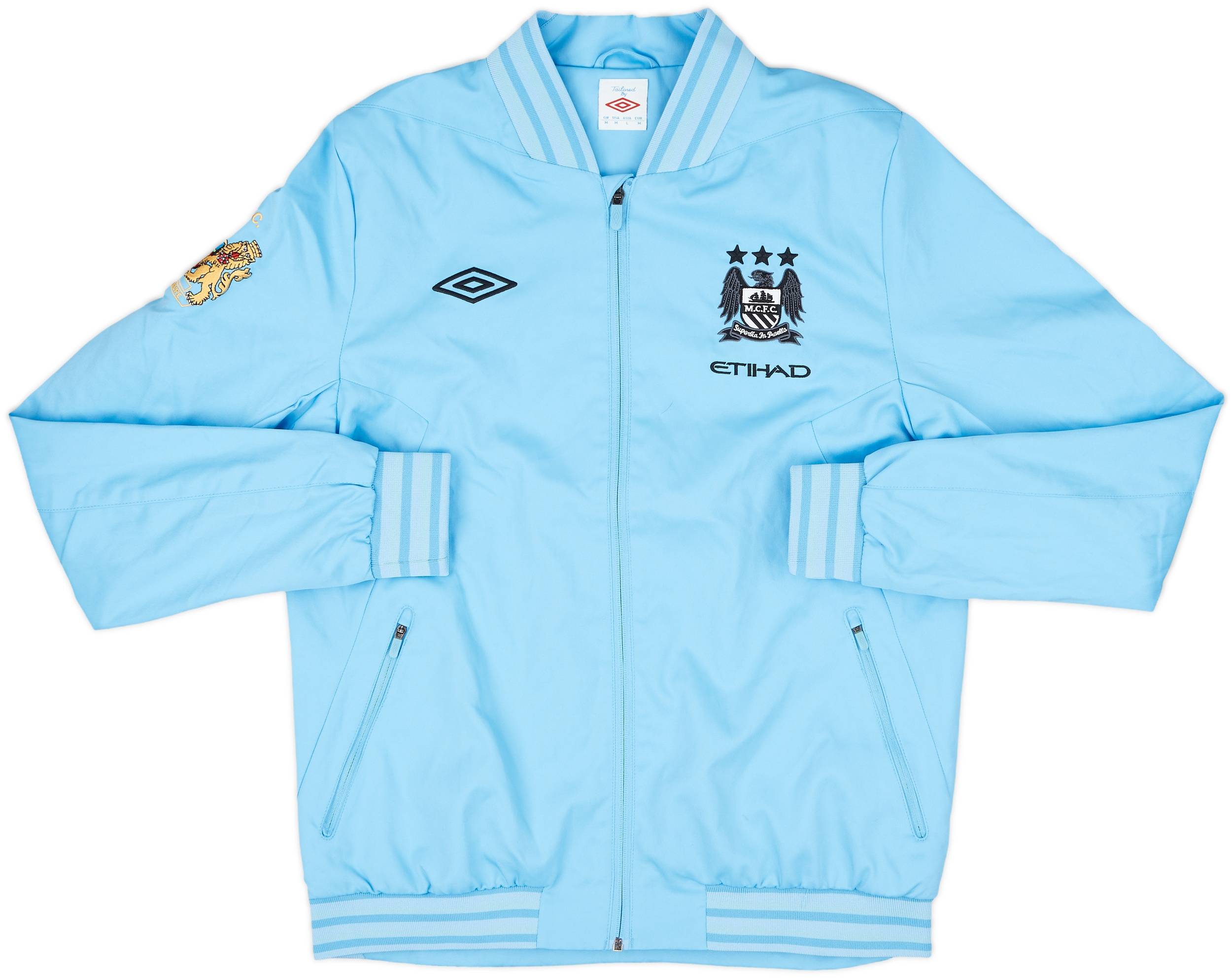 2012-13 Manchester City Umbro Anthem Jacket - 9/10 - (M)
