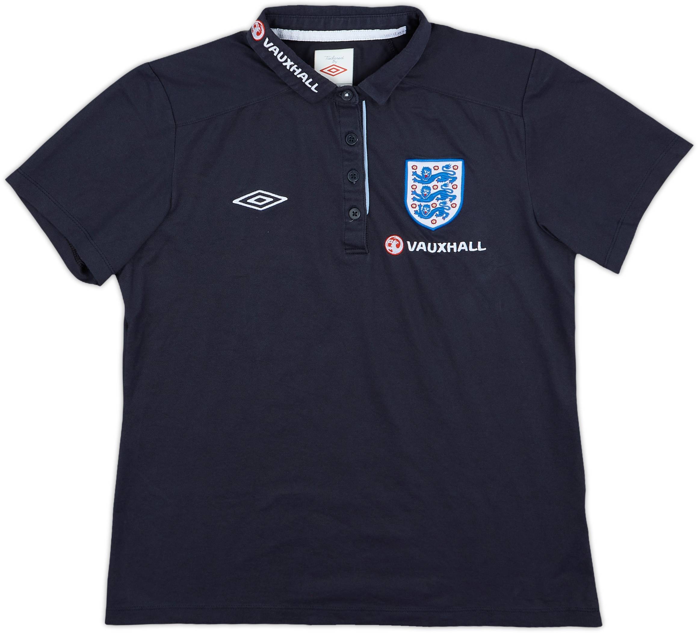2011-12 England Umbro Polo Shirt - 9/10 - (Women's M)