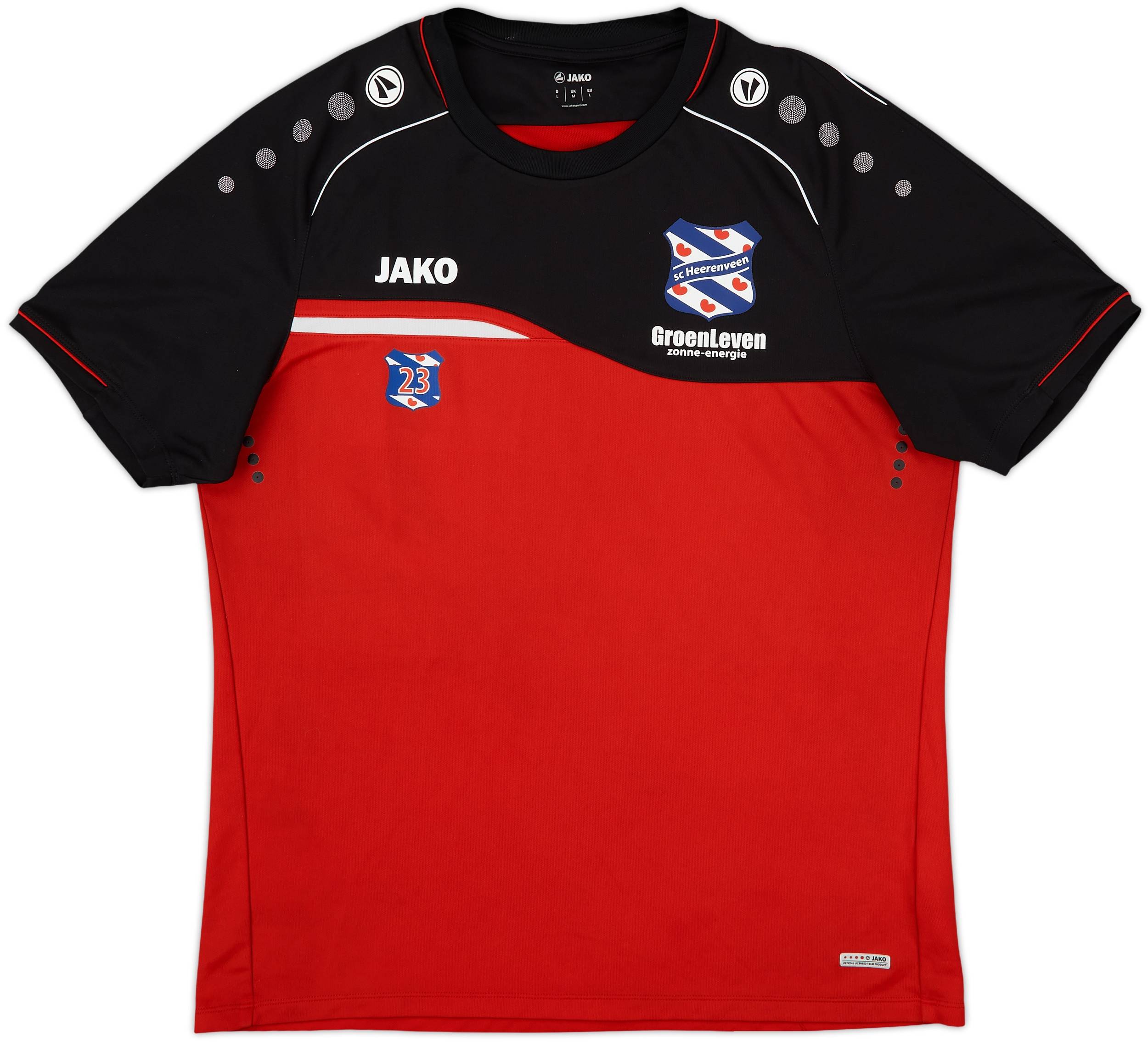 2018-19 Heerenveen Player Issue Jako Training Shirt #23 - 6/10 - (L)