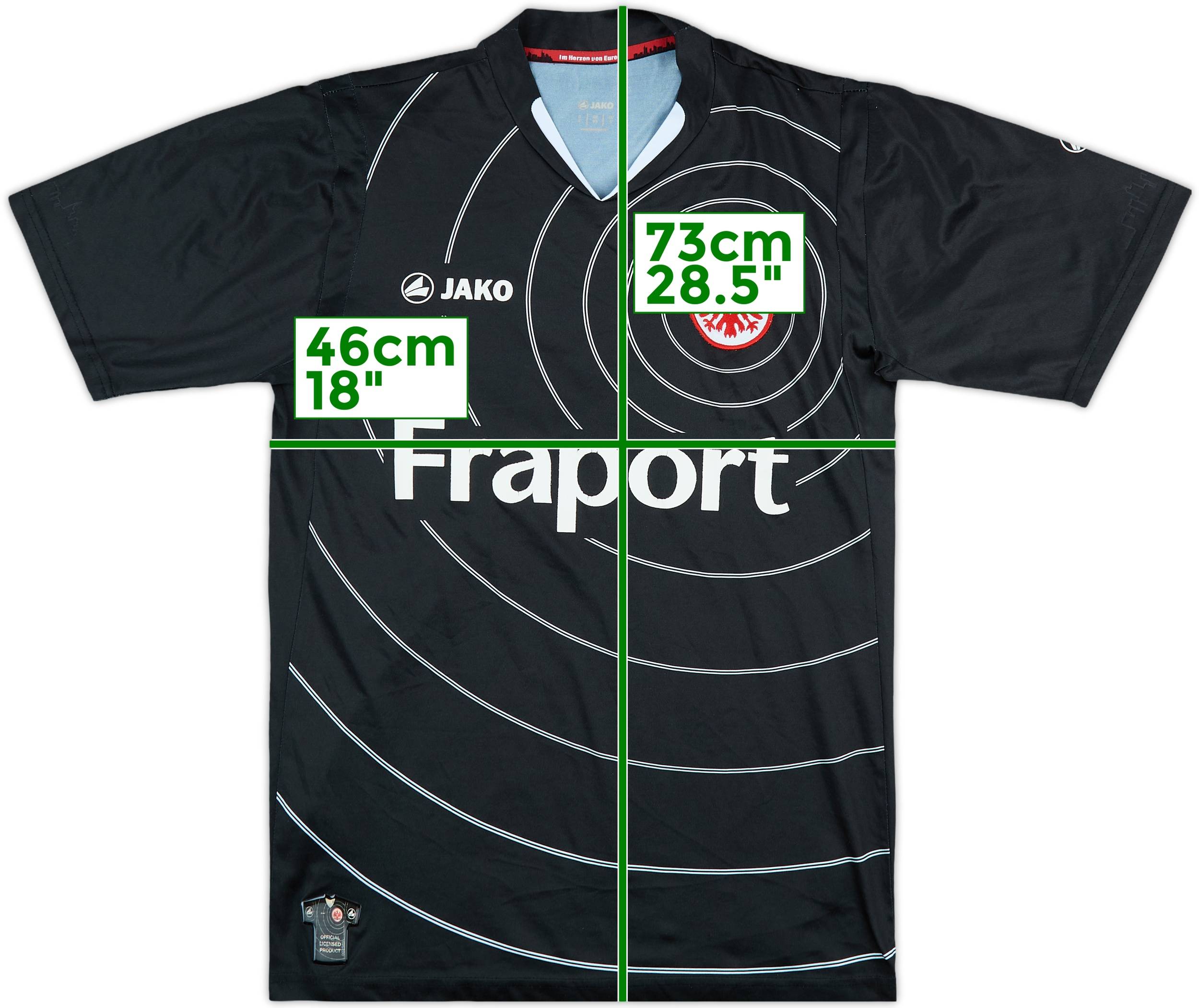 2011-12 Eintracht Frankfurt Third Shirt 6/10 (S)