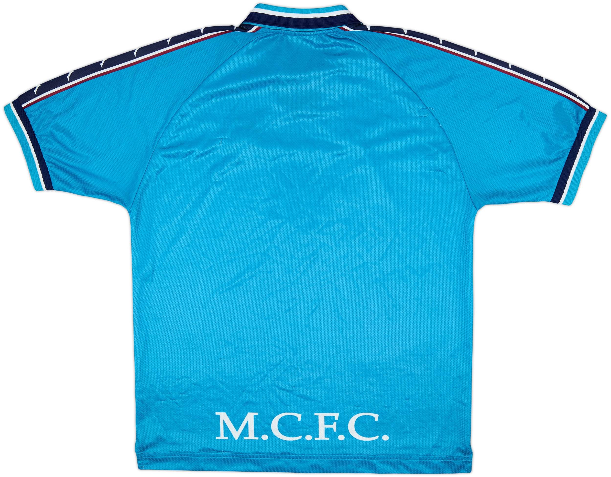 1997-99 Manchester City Home Shirt - 8/10 - (XL)