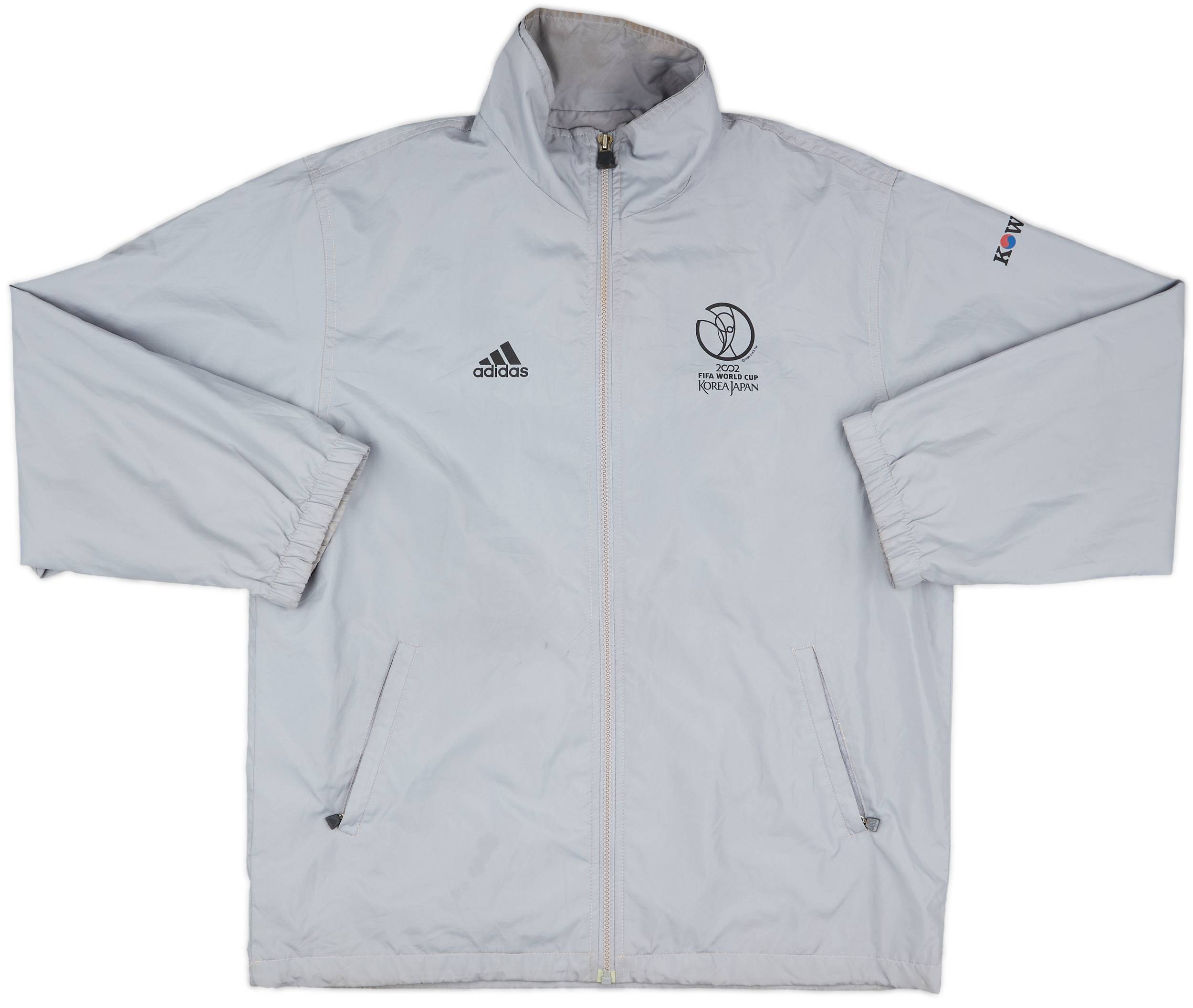 2002 South Korea World Cup Hooded Rain Jacket - 6/10 - (L)