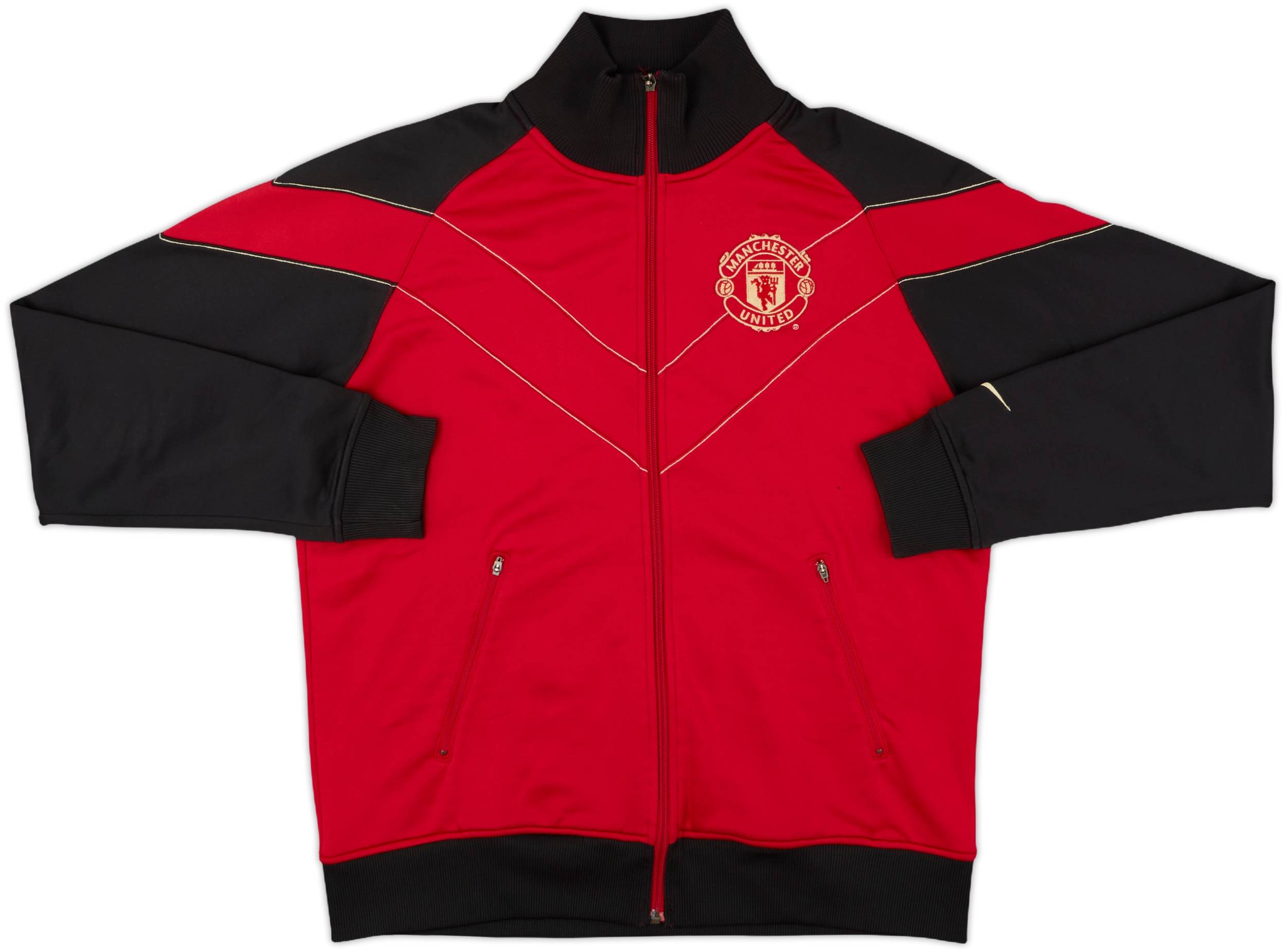 2006-07 Manchester United Nike Track Jacket - 8/10 - (L)