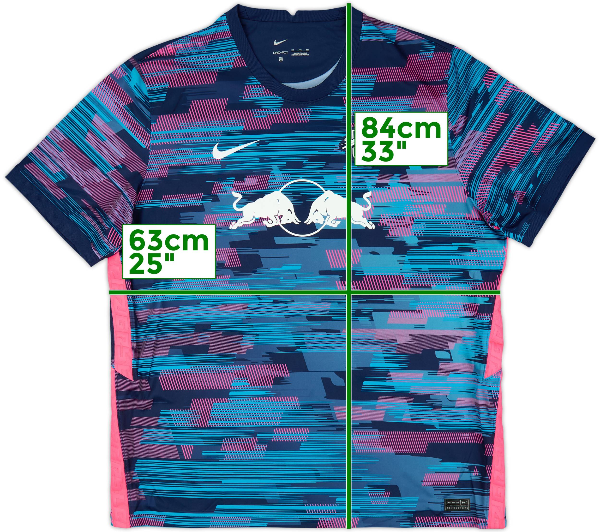 2021-22 RB Leipzig Third Shirt - 6/10 - (XXL)