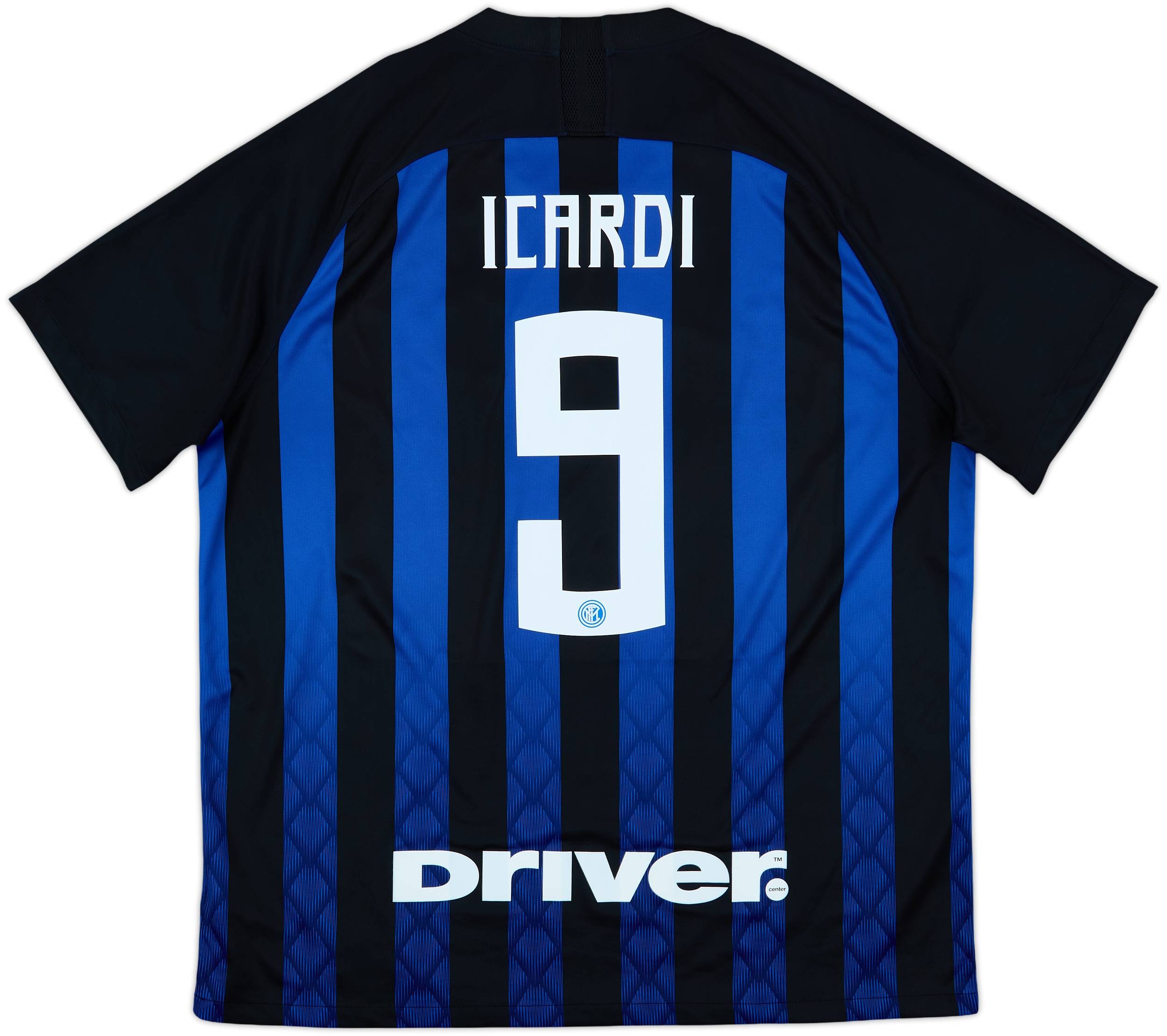 インテル・ミラノ Icardi 9 シャツ 2018-19 Inter Milan Home Shirt Icardi #9 - 7/10 - (XXL)