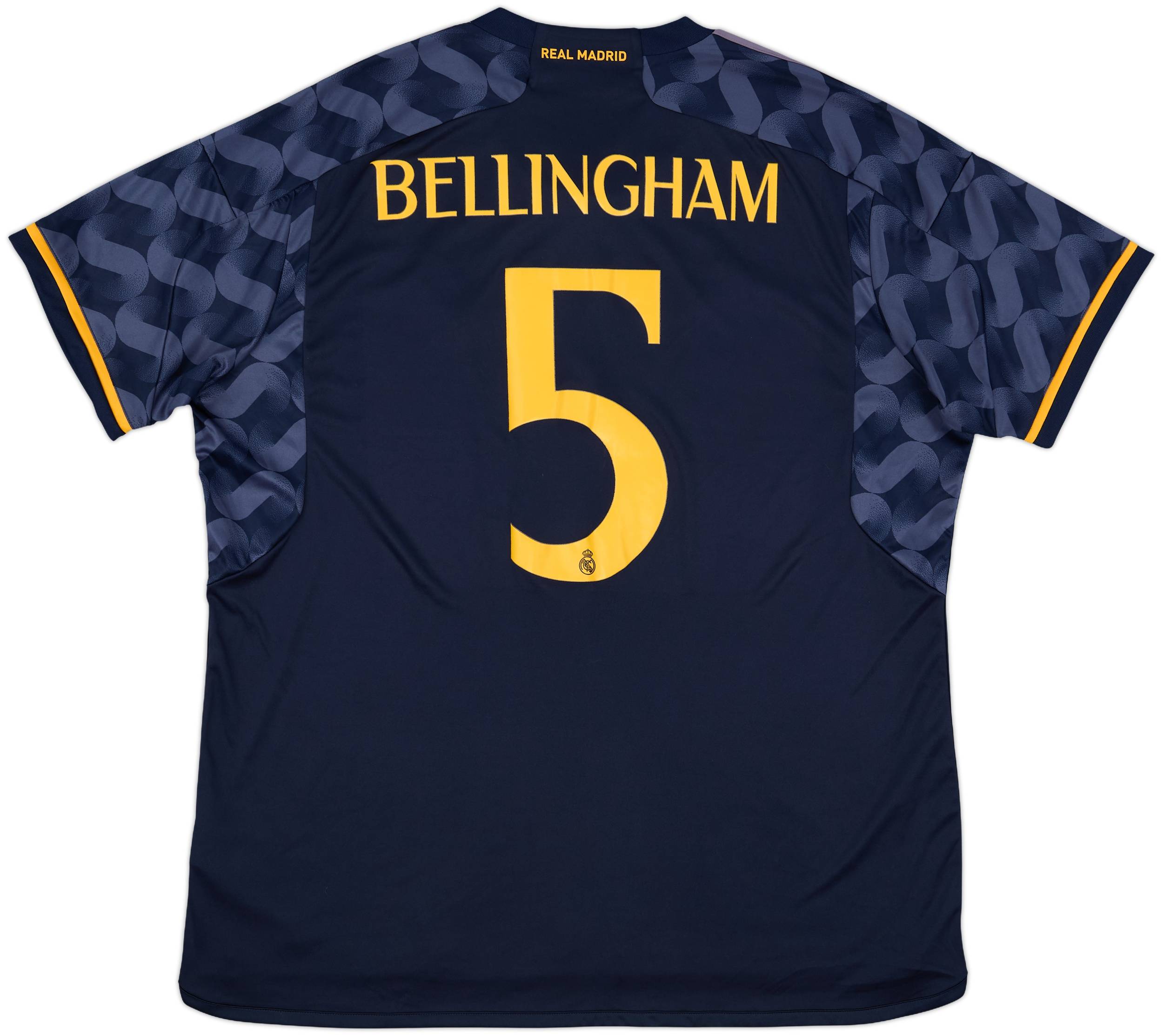 2023-24 Real Madrid Away Shirt Bellingham #5 - 8/10 - (XXL)
