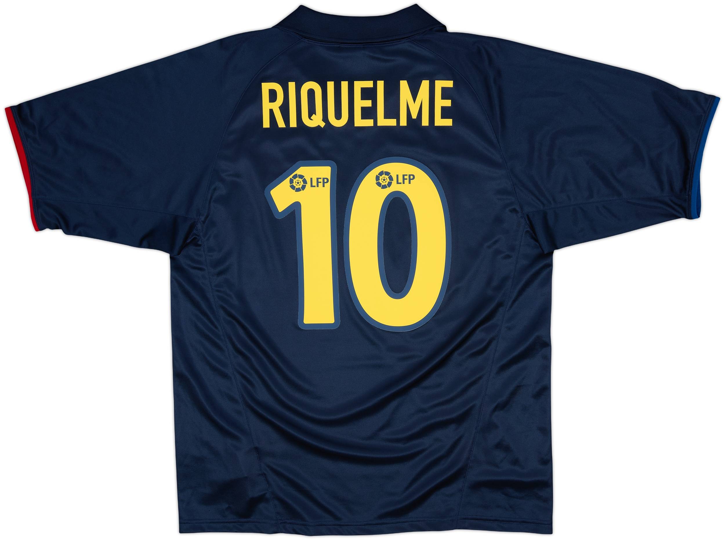 2002-03 Barcelona Basic Away Shirt Riquelme #10 - 10/10 - (L)