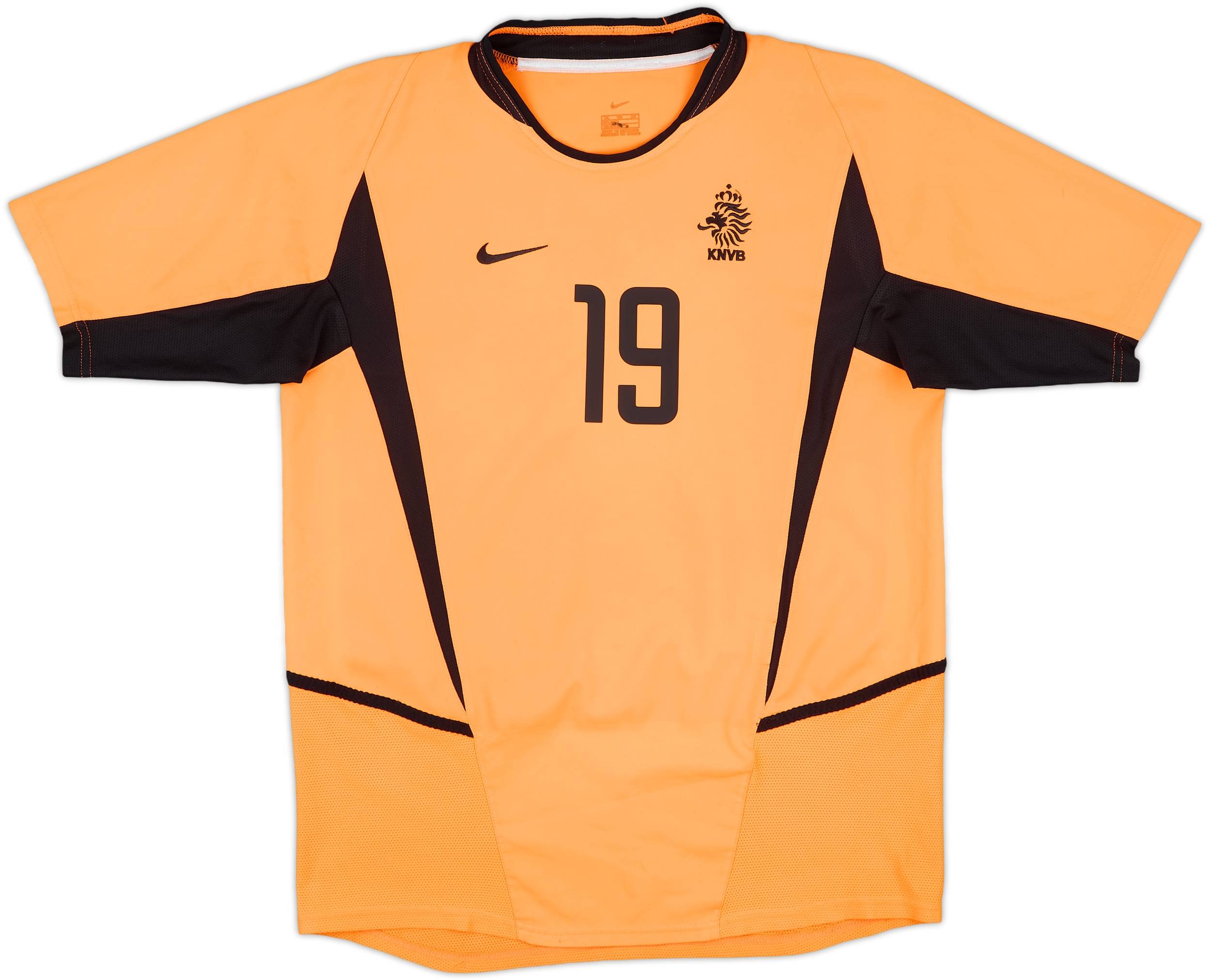 2002-04 Netherlands Home Shirt Robben #19 - 8/10 - (XL.Boys)