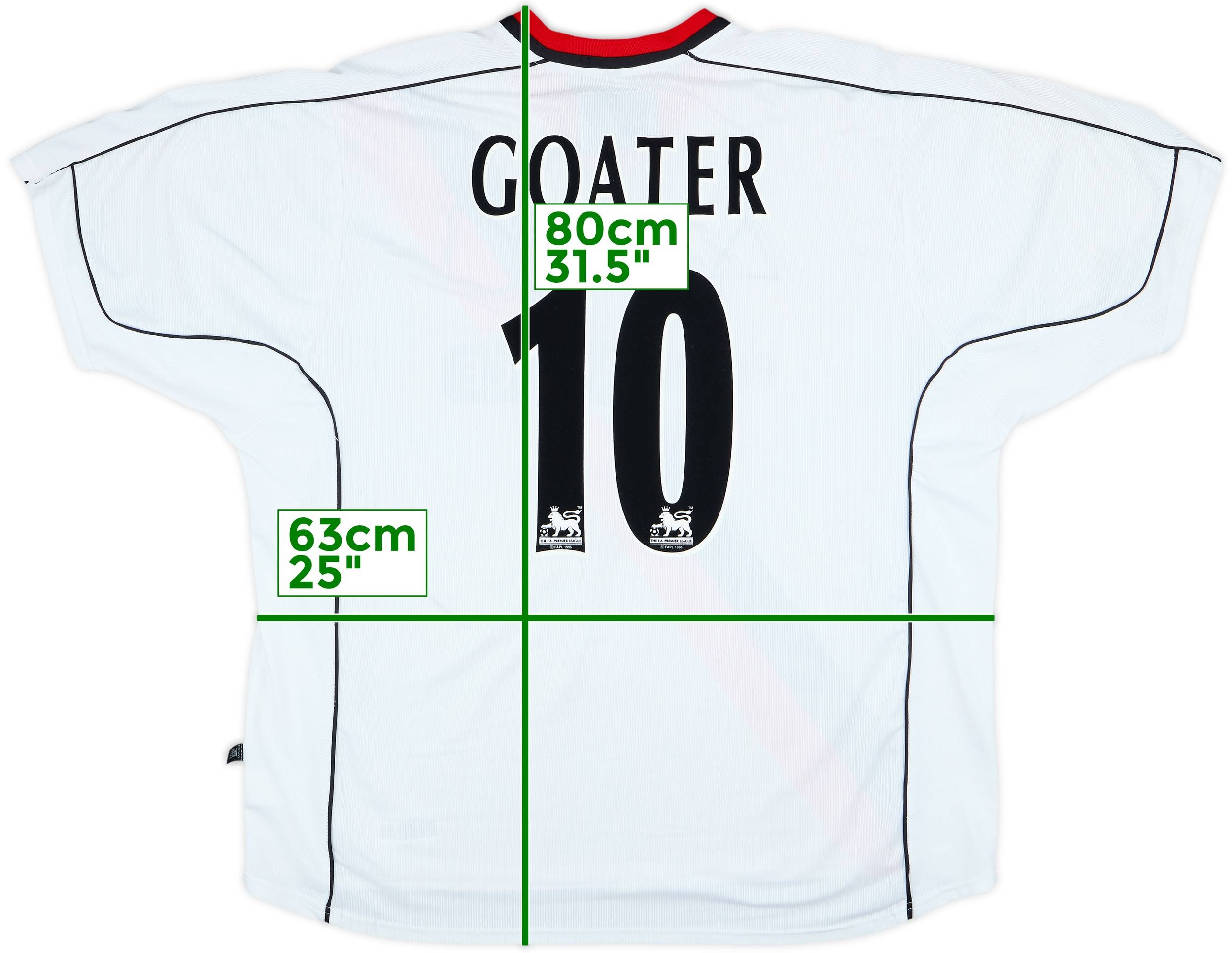 2002-03 Manchester City Away Shirt Goater #10 - 6/10 - (XXL)