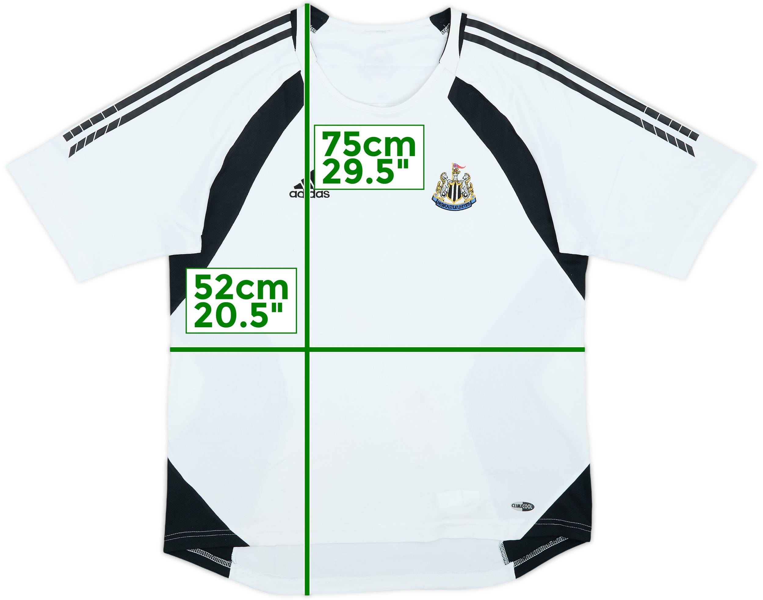 2005-06 Newcastle adidas Training Shirt - 6/10 - (M)