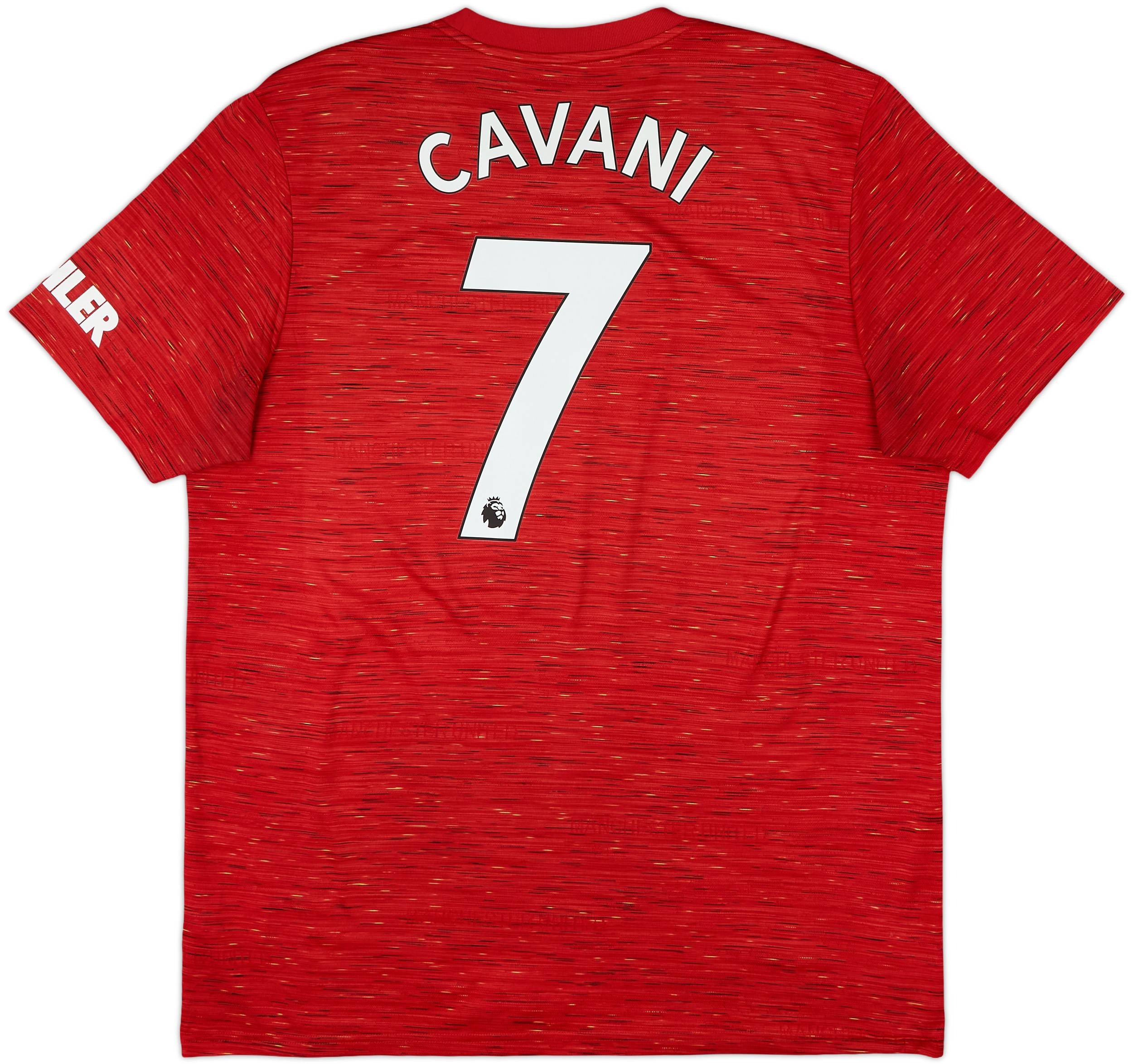 2020-21 Manchester United Home Shirt Cavani #7 - 9/10 - (XL)