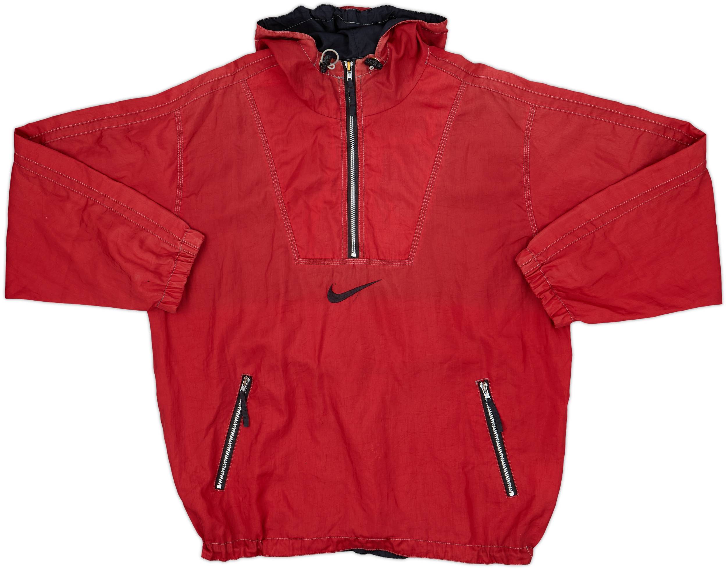 1996-97 South Korea Nike 1/4 Zip Drill Top - 7/10 - (M)