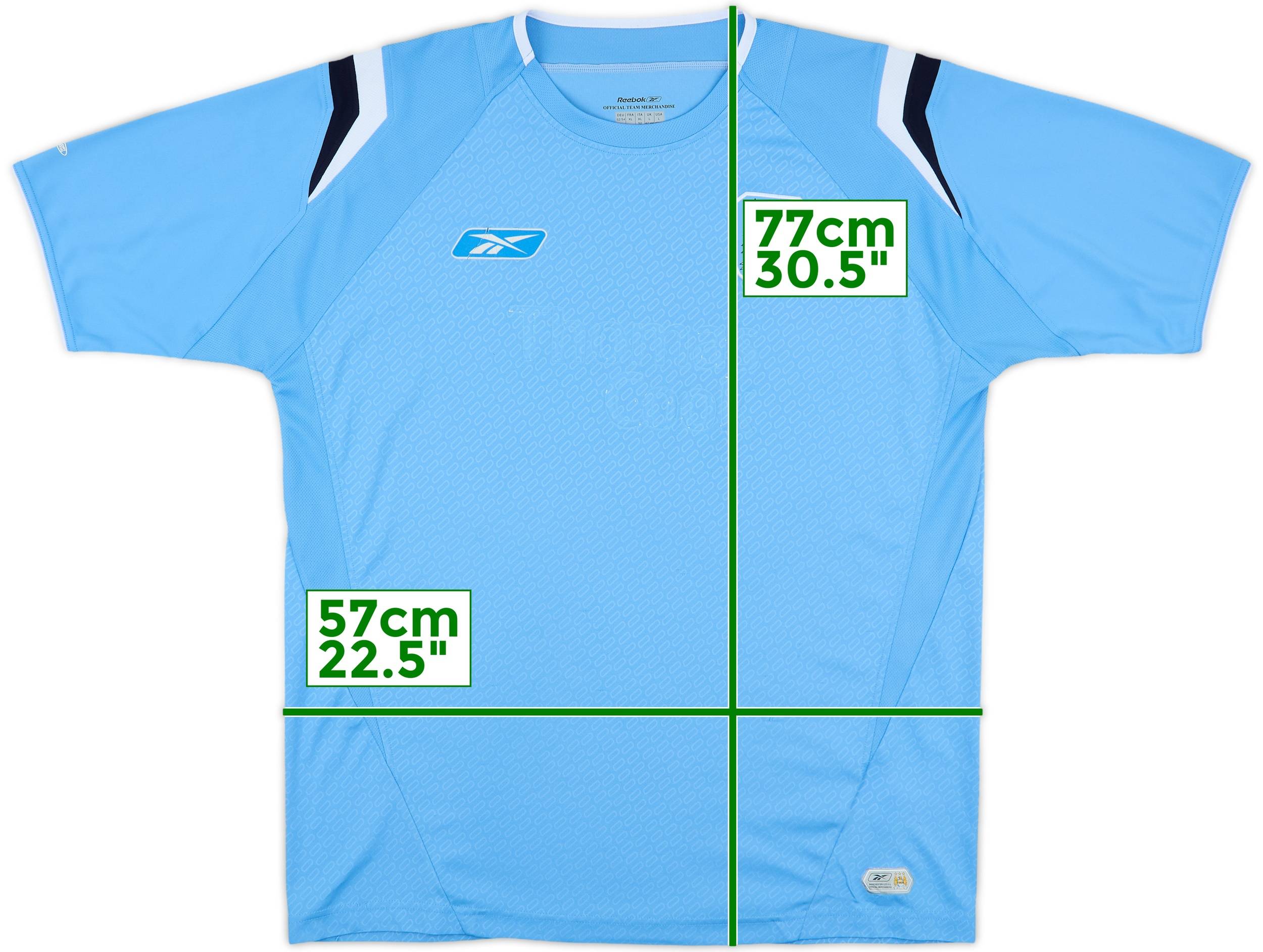 2004-05 Manchester City Home Shirt - 4/10 - (L)