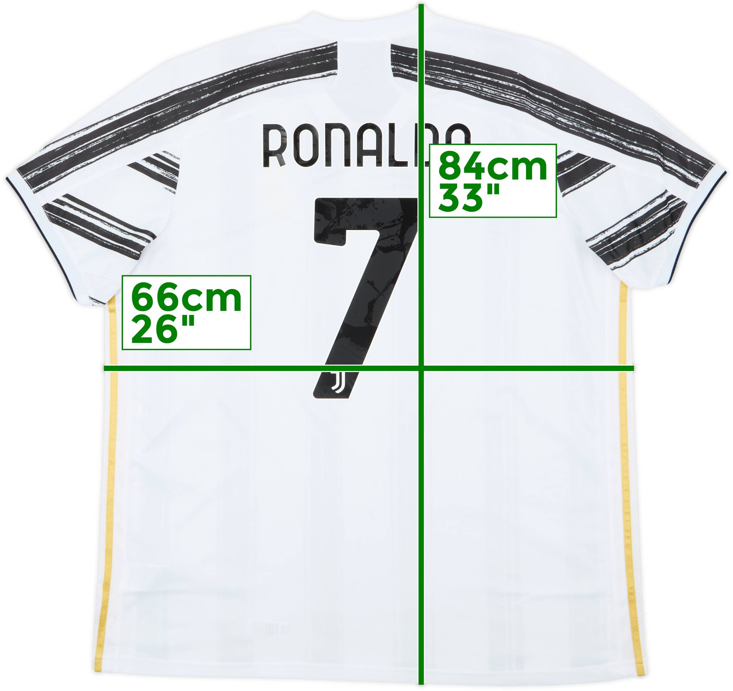 2020-21 Juventus Home Shirt Ronaldo #7 - 8/10 - (XXL)