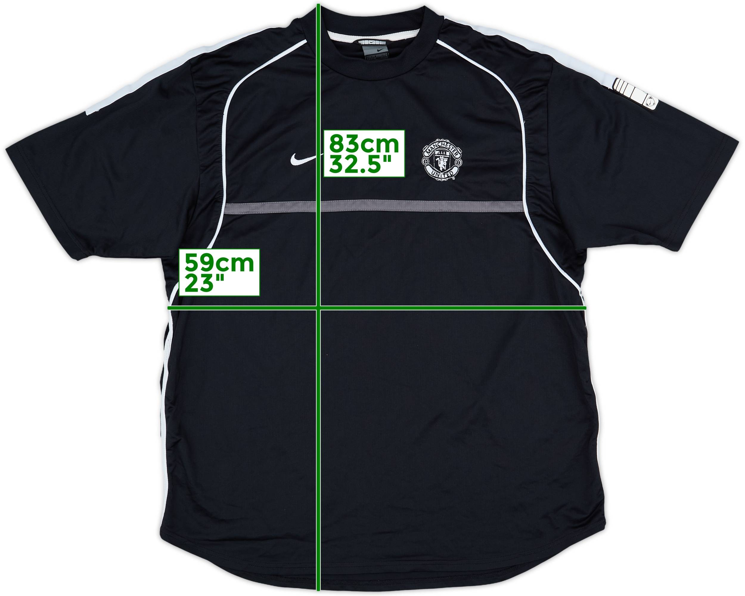 2002-03 Manchester United Nike Training Shirt - 8/10 - (XXL)