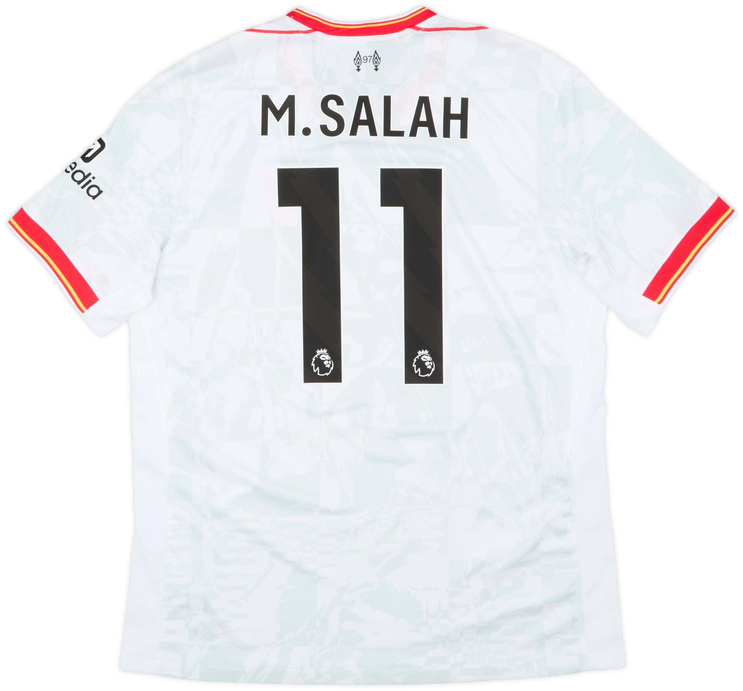 【レア】リバプール25-26 3rdユニフォーム M.Salah 11 2025-26 Liverpool Authentic Third Shirt M.Salah #11