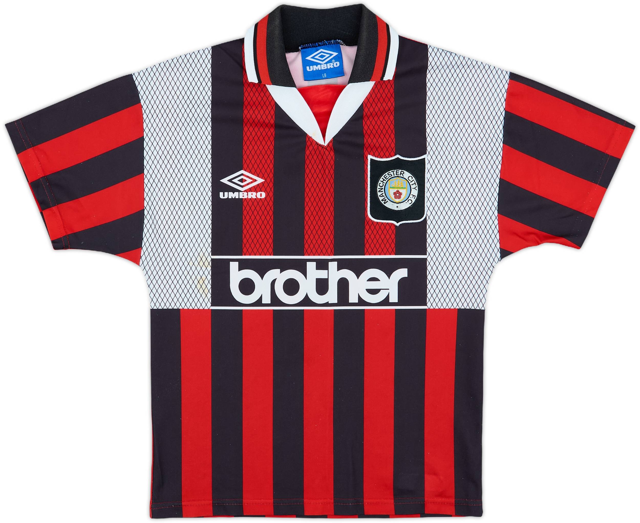 1994-96 Manchester City Away Shirt - 6/10 - (M.Boys)