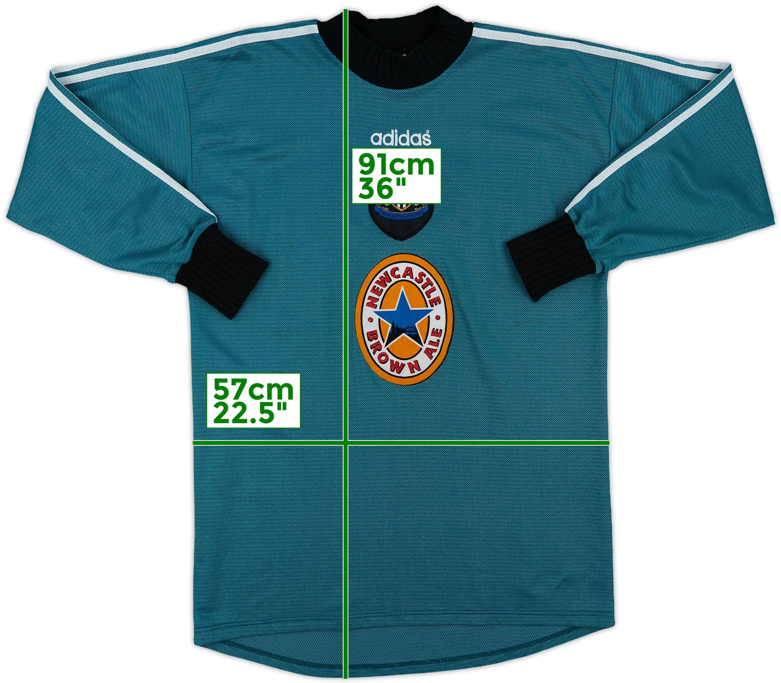1996-97 Newcastle GK Shirt - 8/10 - (XL)