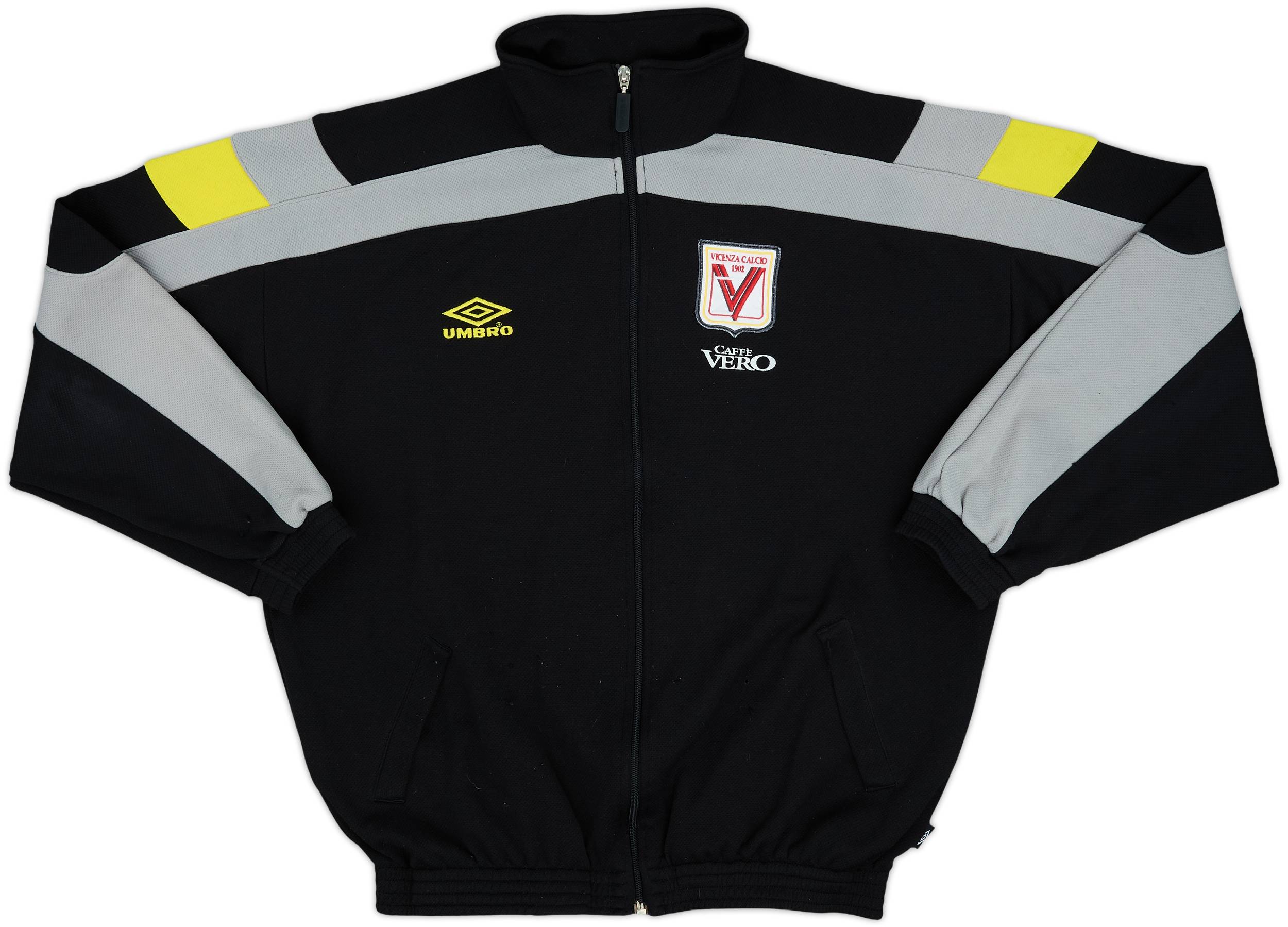 UMBRO　1999 セビージャ　ジャケット　ジャージ 1999-00 Vicenza Umbro Track Jacket - 7/10 - (L)