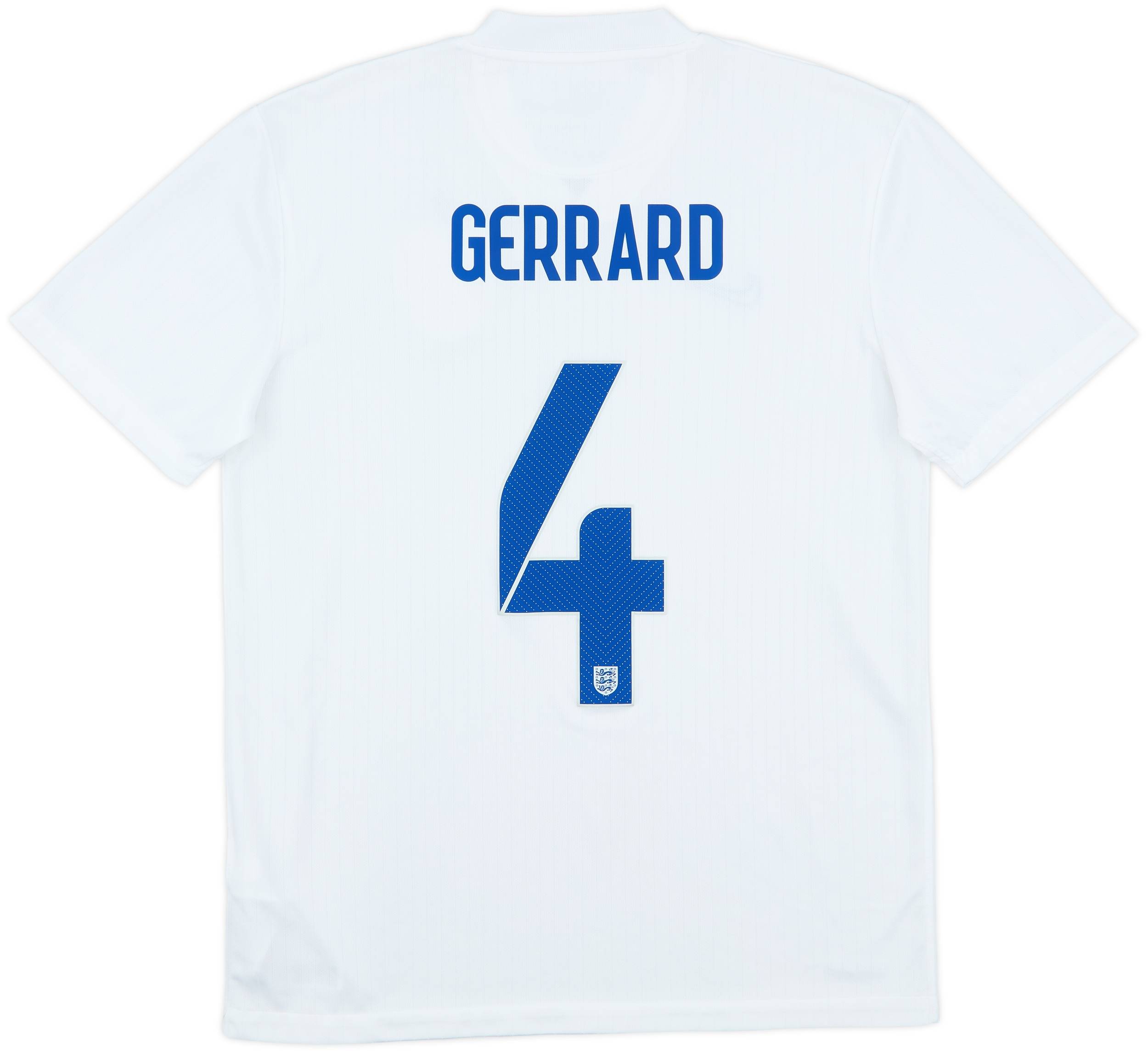 2014-15 England Home Shirt Gerrard #4 - 8/10 - (M)