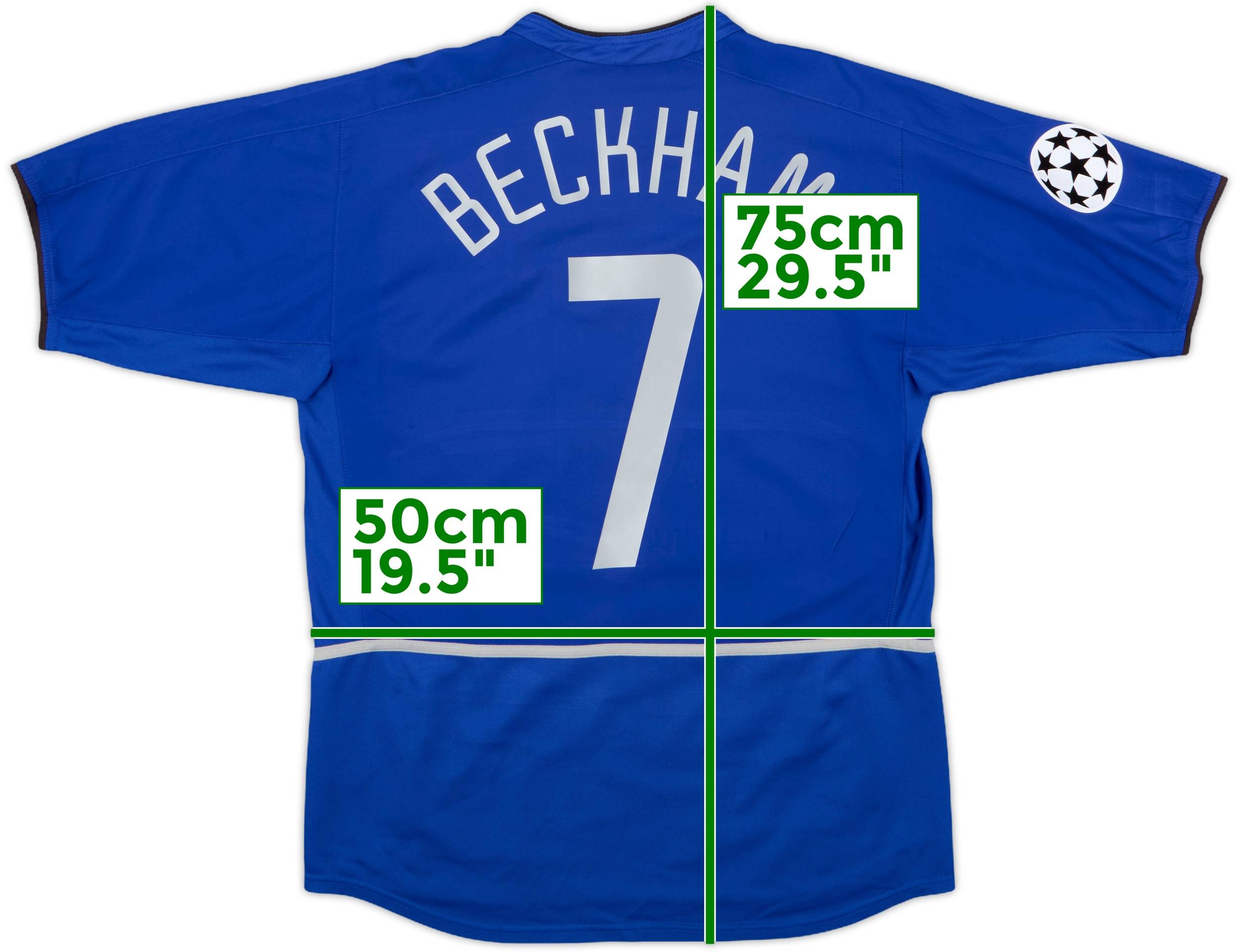 2002-03 Manchester United Third Shirt Beckham #7 - 7/10 - (L)