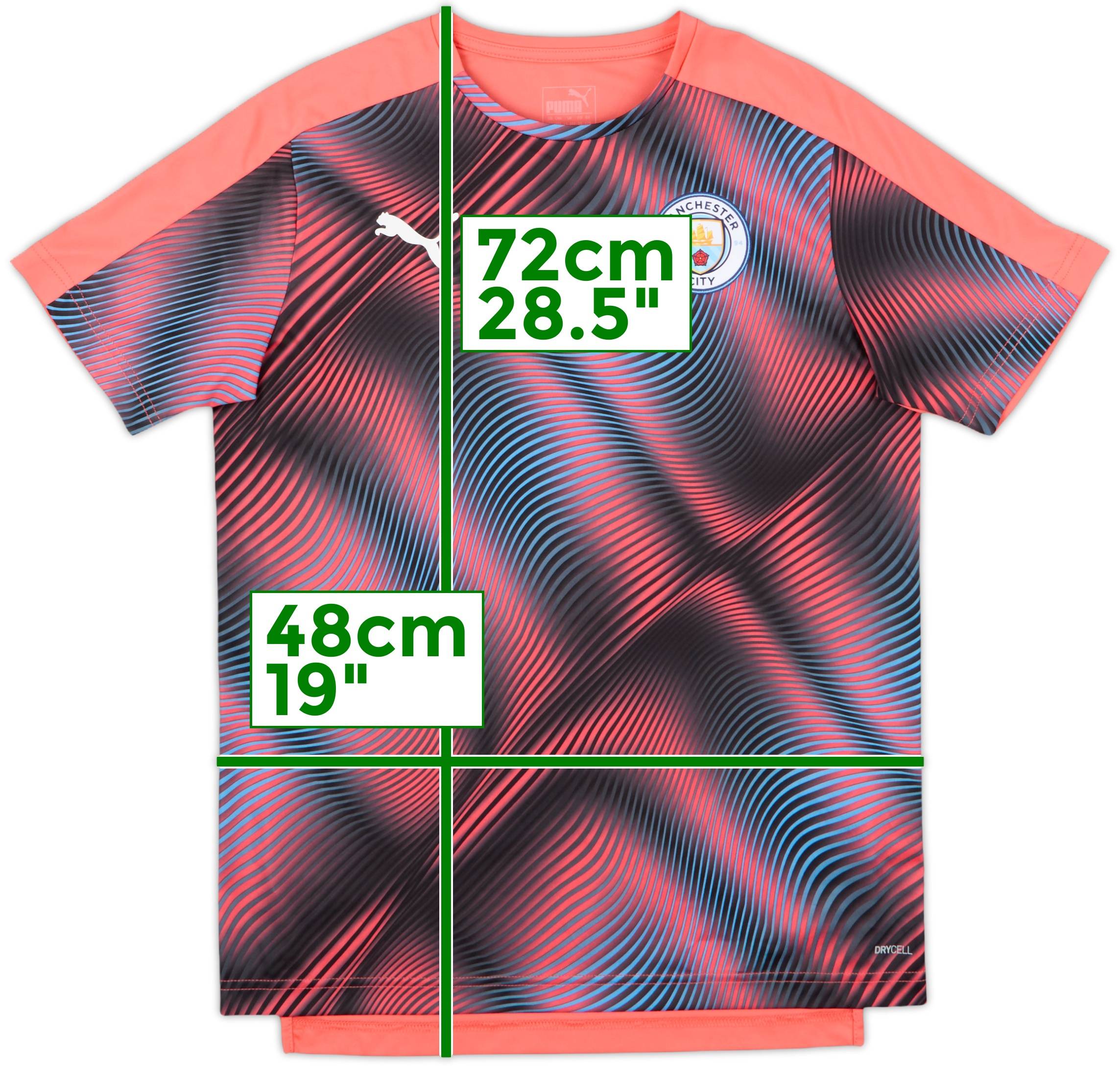 mao 2018-19 Manchester City Puma Training Shirt - 9/10 - (XL.Boys)