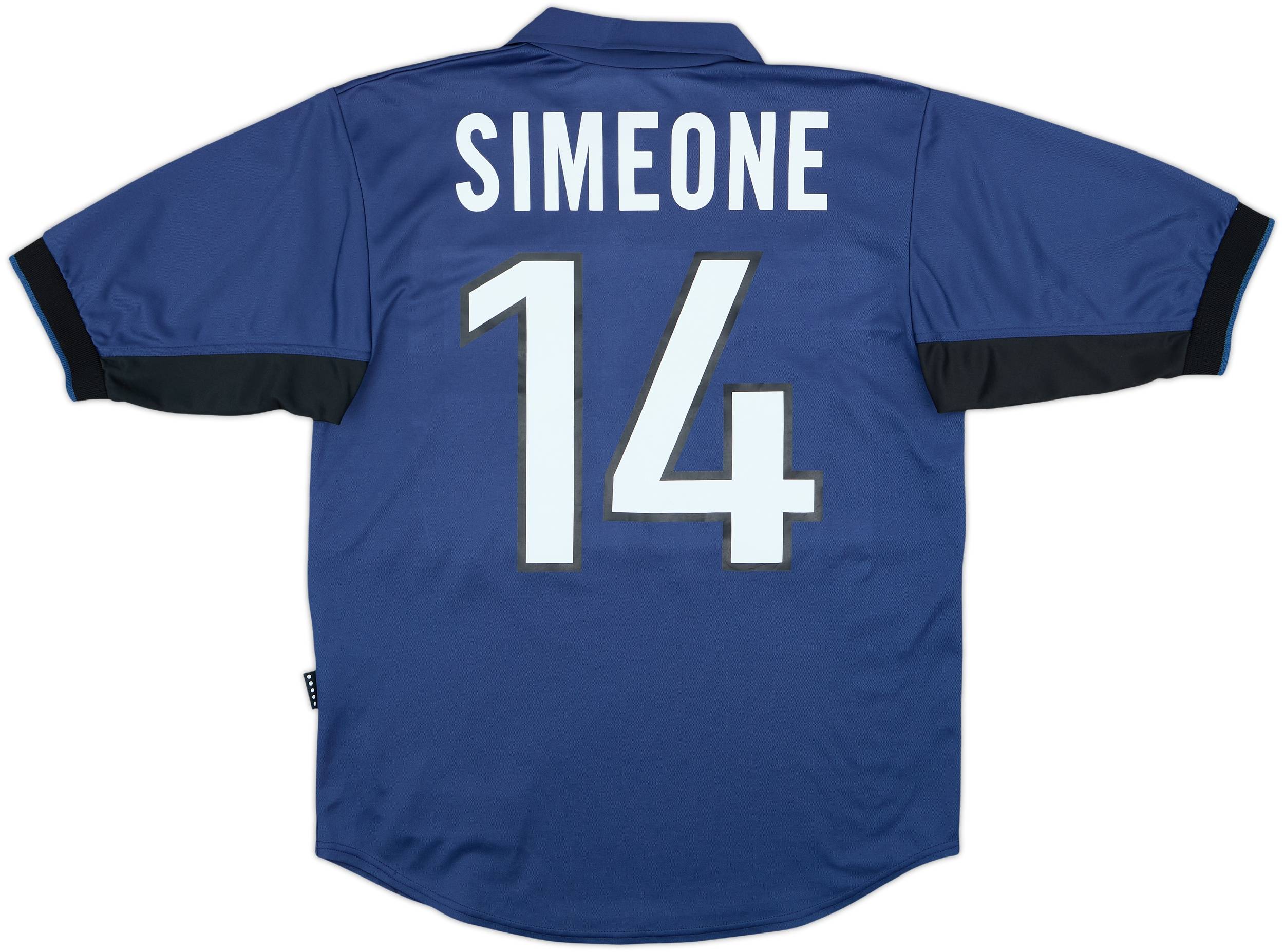 1998-99 Inter Milan Third Shirt Simeone #14 - 8/10 - (S)