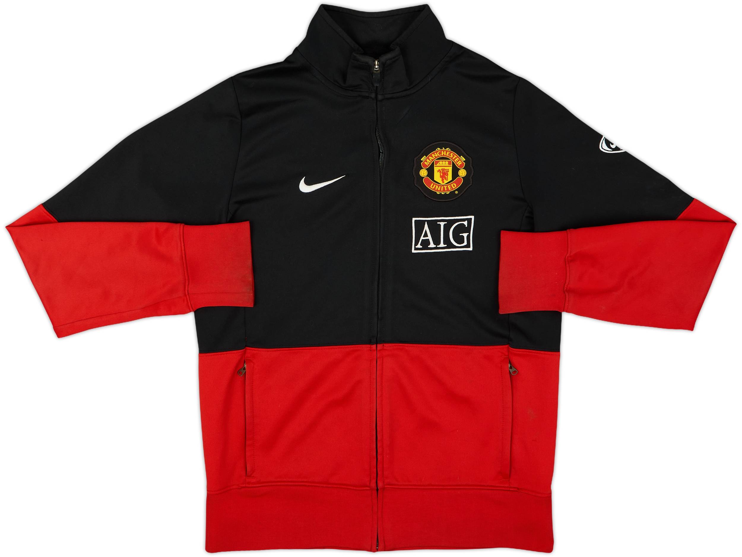 2009-10 Manchester United Nike トラックジャケット 2009-10 Manchester United Nike Track Jacket - 6/10 - (S)
