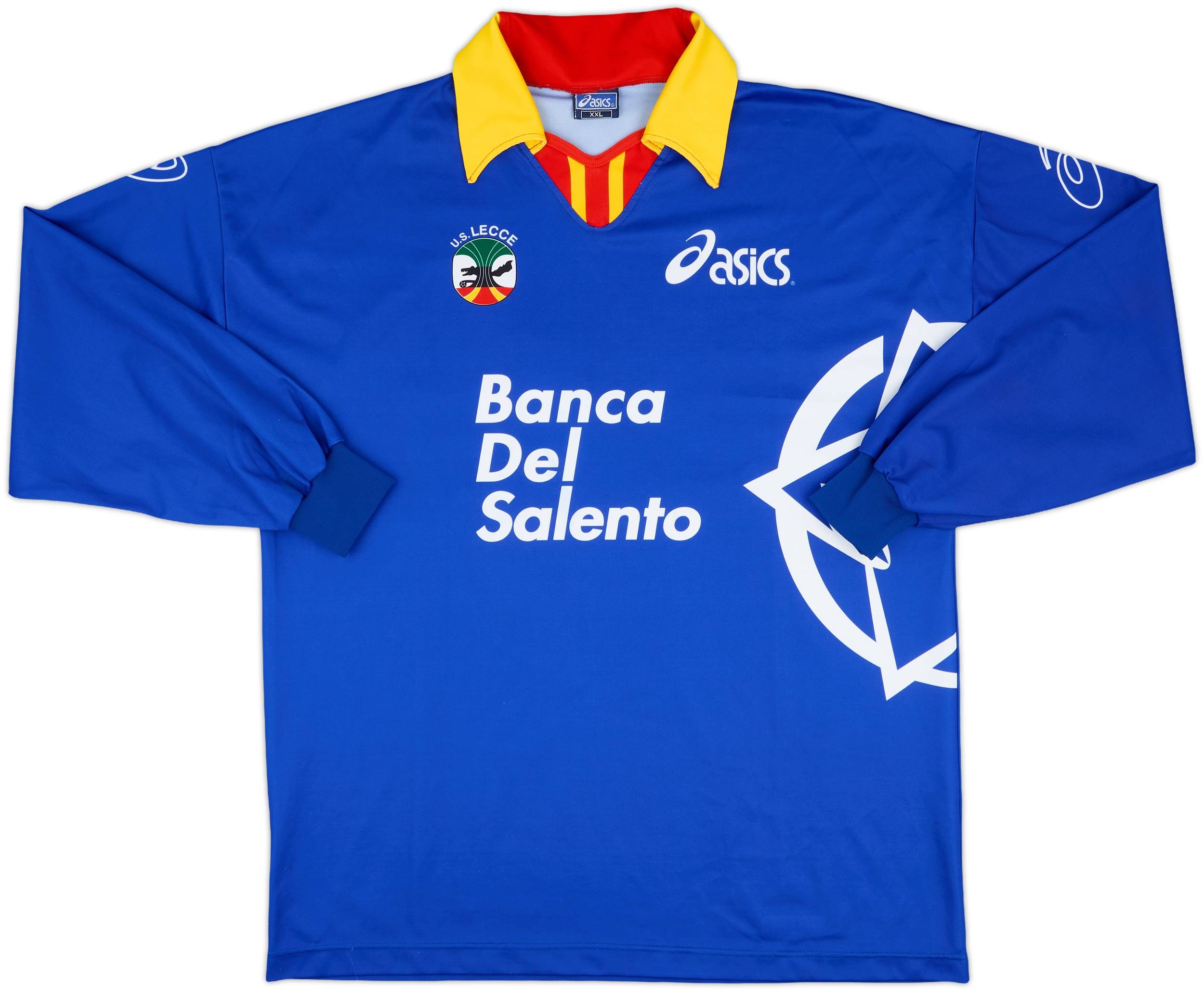 1999-00 Lecce Player Issue Asics Training L/S Shirt #20 - 8/10 - (XXL)