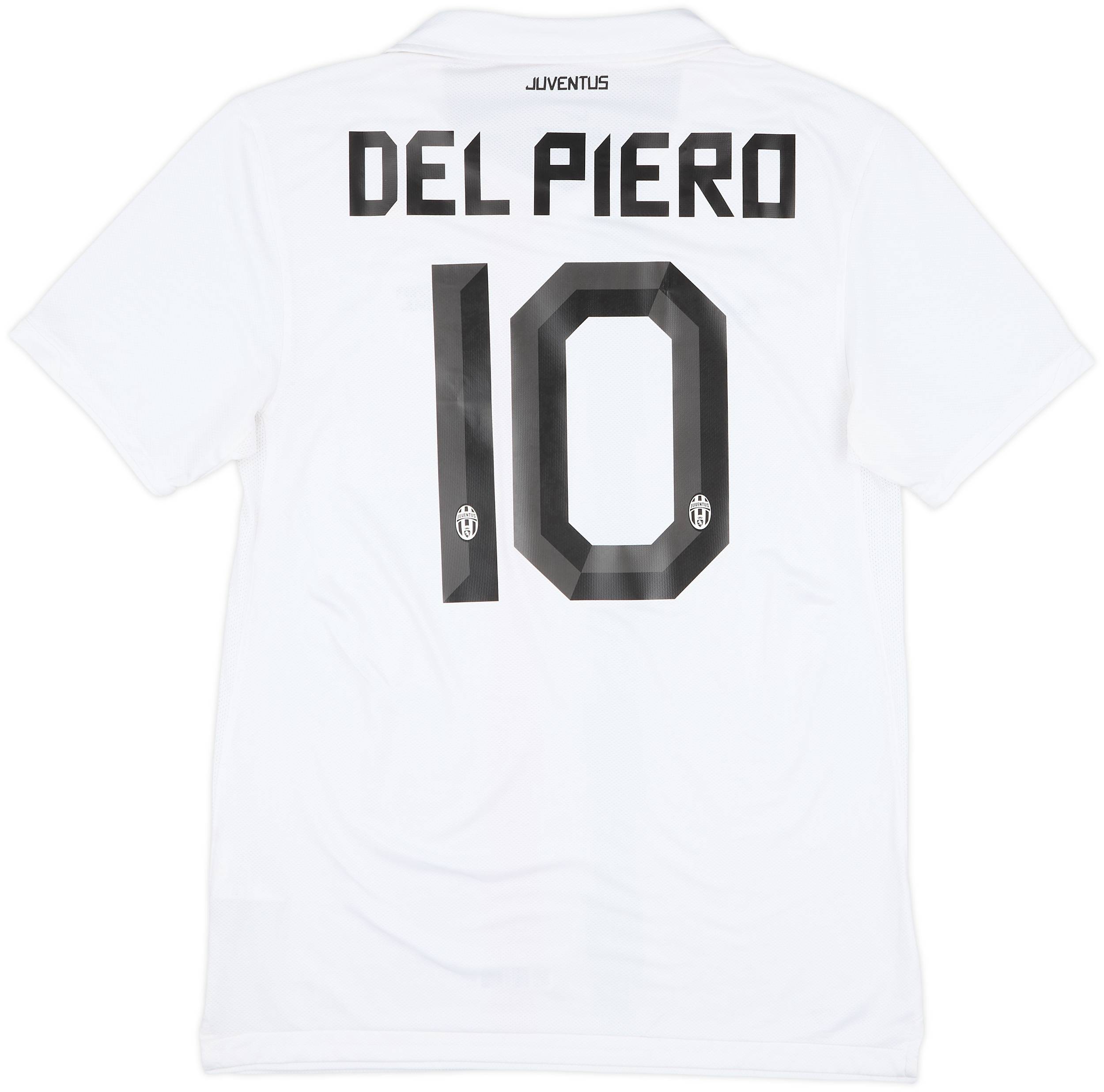 2010-12 Juventus Away Shirt Del Piero #10 - 8/10 - (M)