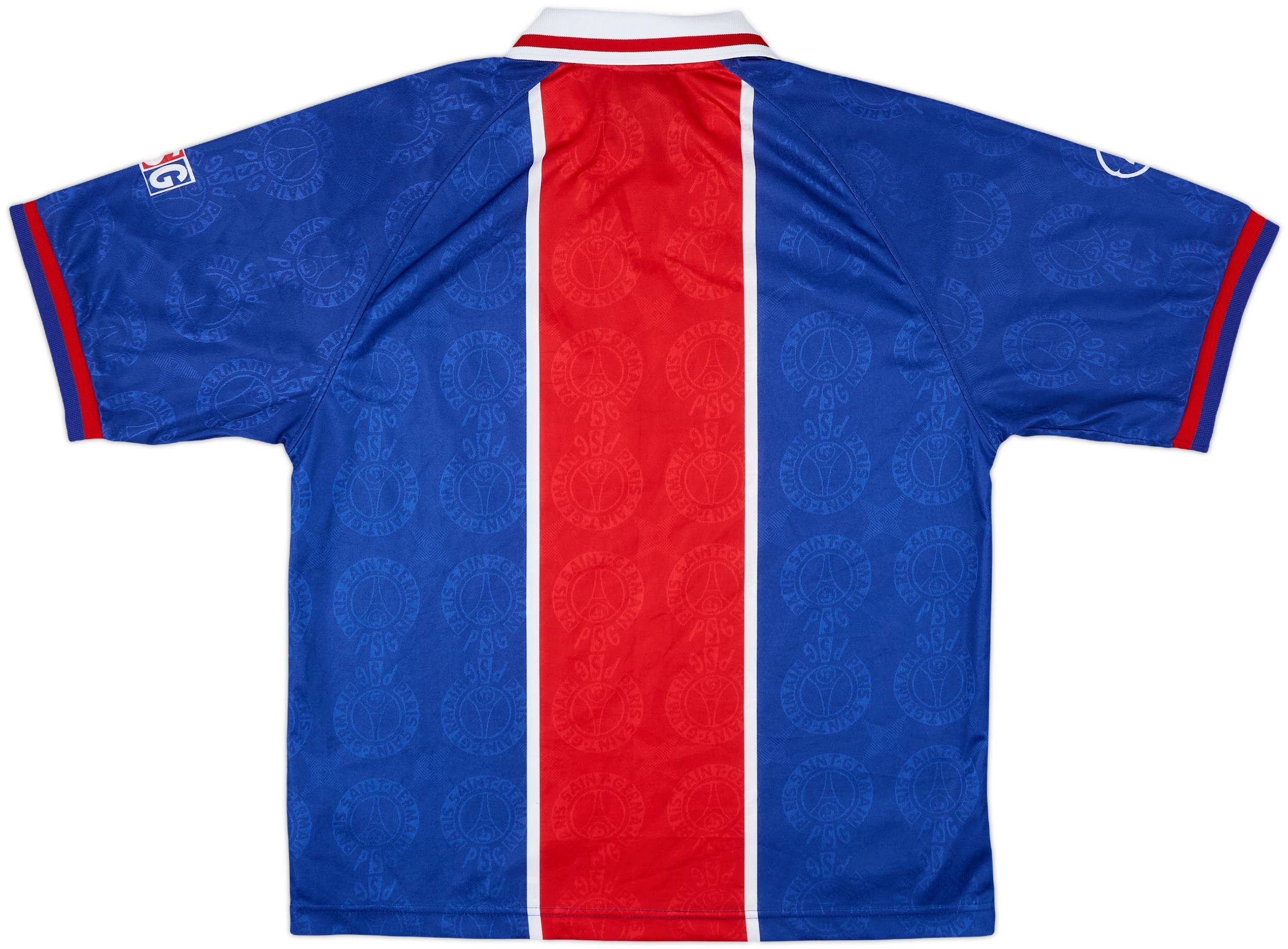1996-97 Paris Saint-Germain Home Shirt - 8/10 - (L)