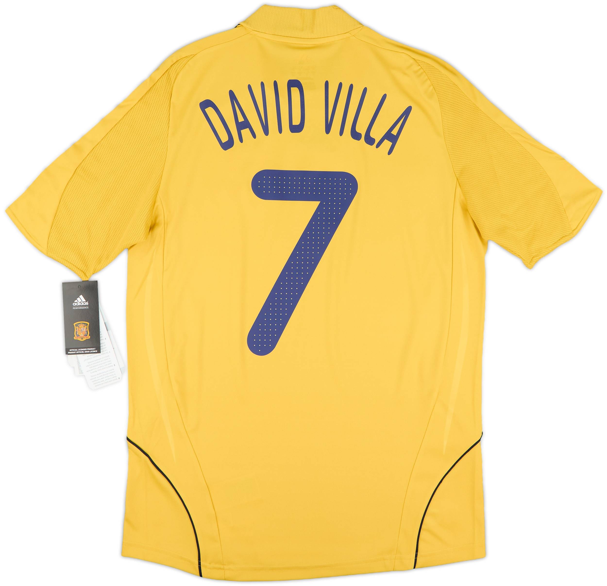 adidas DAVID VILLA 7番 スペイン代表 シャツ adidas DAVID VILLA 7番 スペイン代表 シャツ ウェア