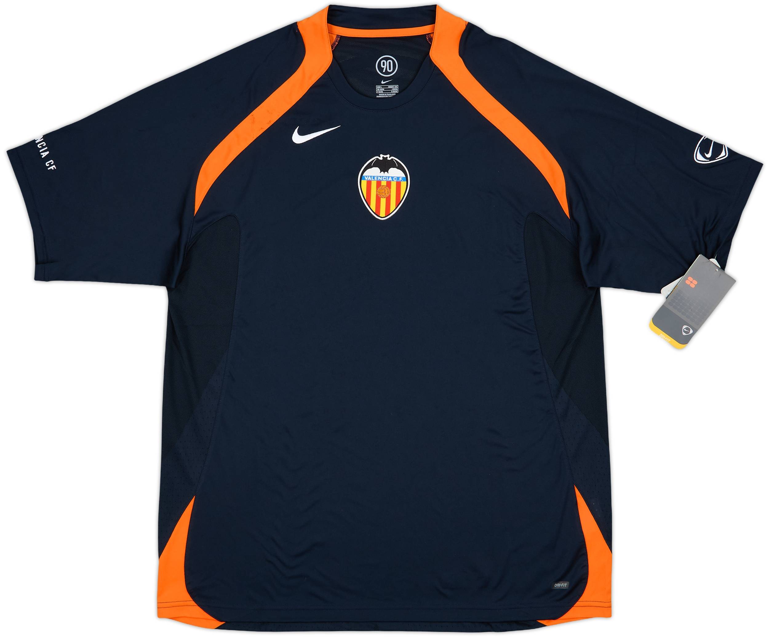 2005-06 Valencia Nike Training Shirt (L)