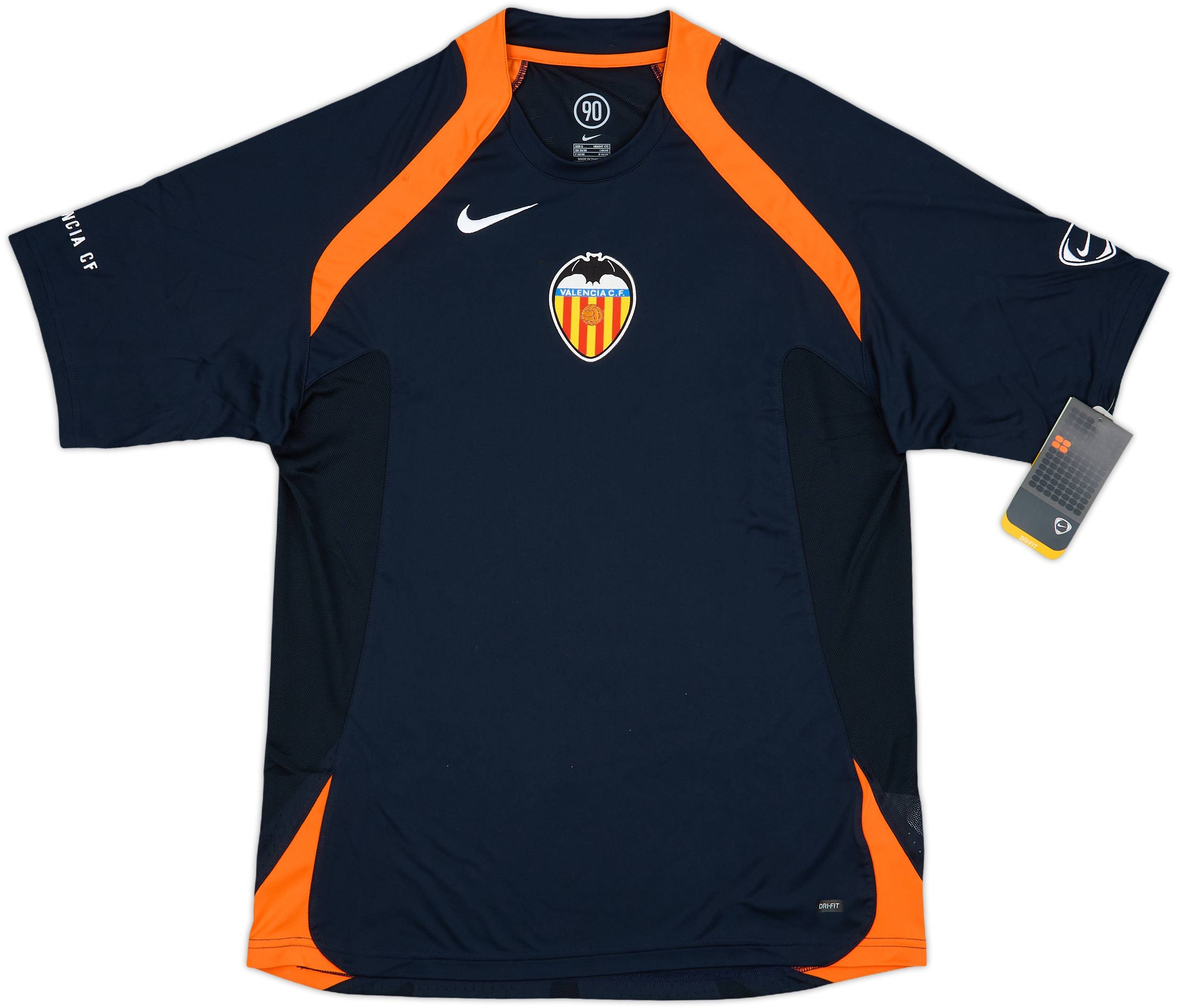 2005-06 Valencia Nike Training Shirt (S)
