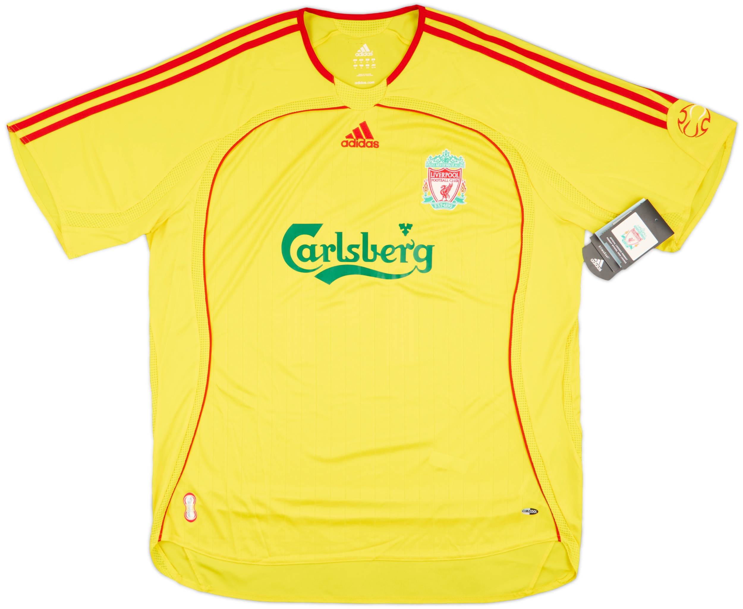 2006-07 Liverpool Away Shirt Alonso #14 (XL)