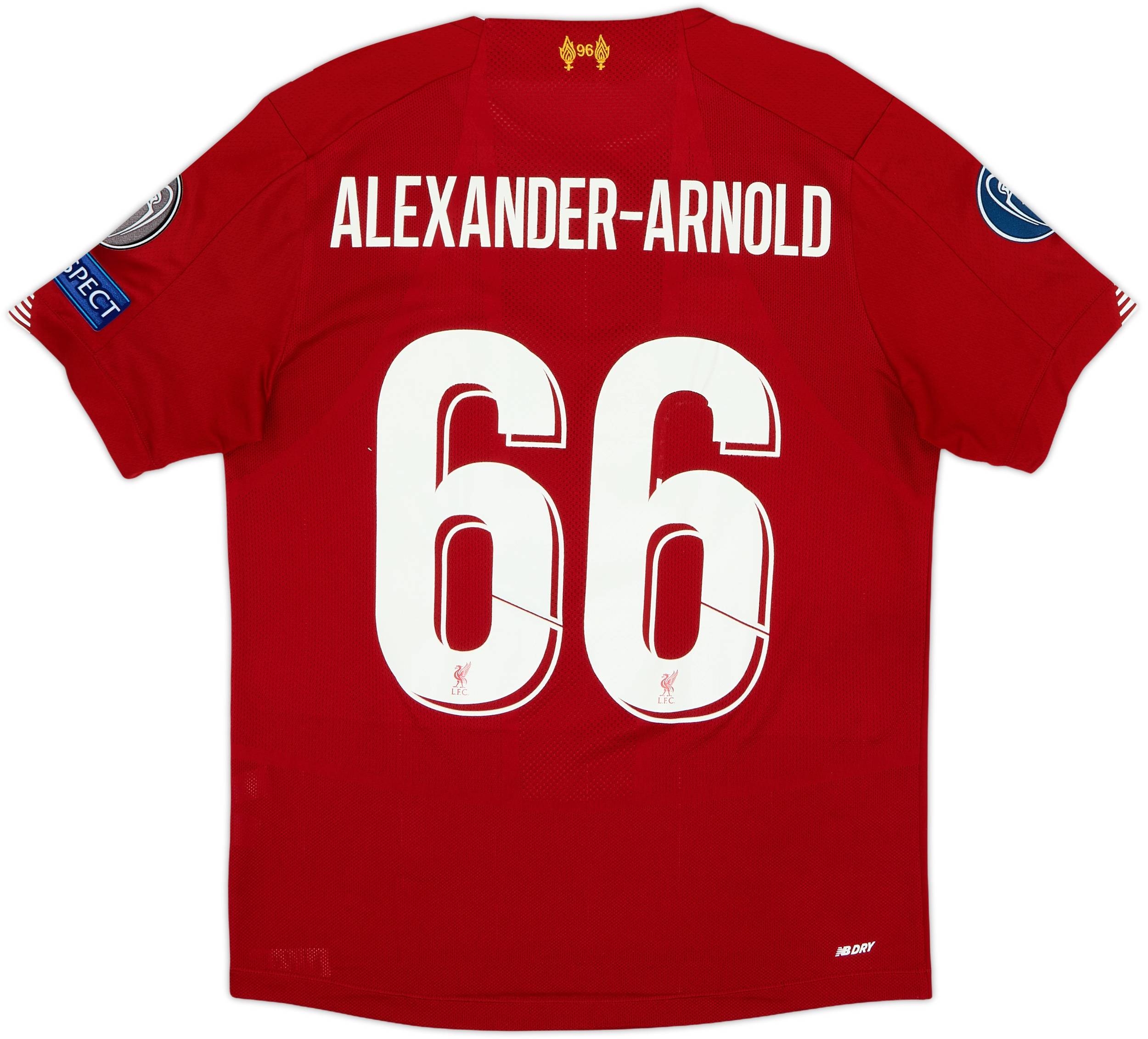 2019-20 Liverpool Home Shirt Alexander-Arnold #66 - 6/10 - (S)