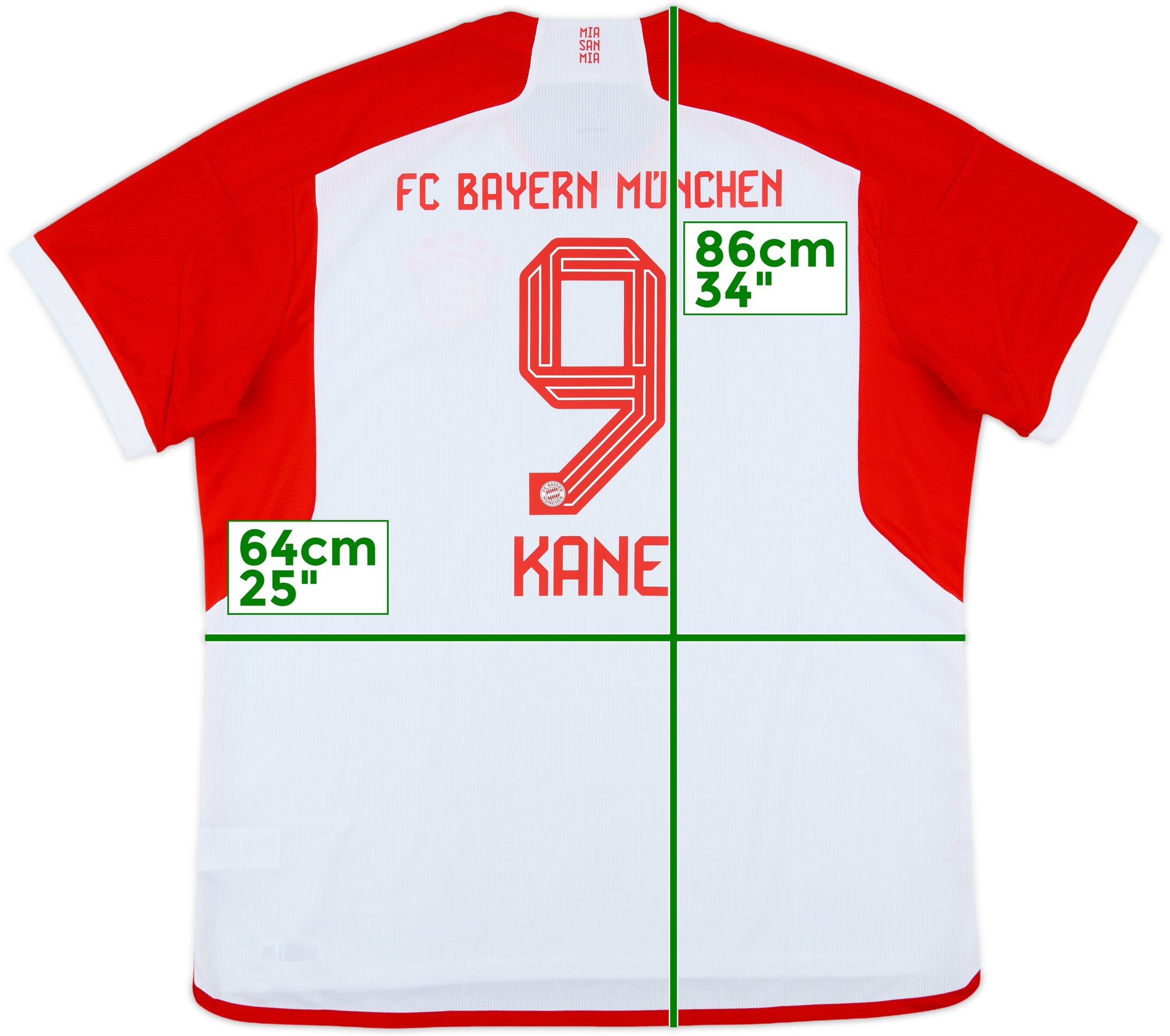 2023-24 Bayern Munich Home Shirt Kane #9 - 8/10 - (XXL)