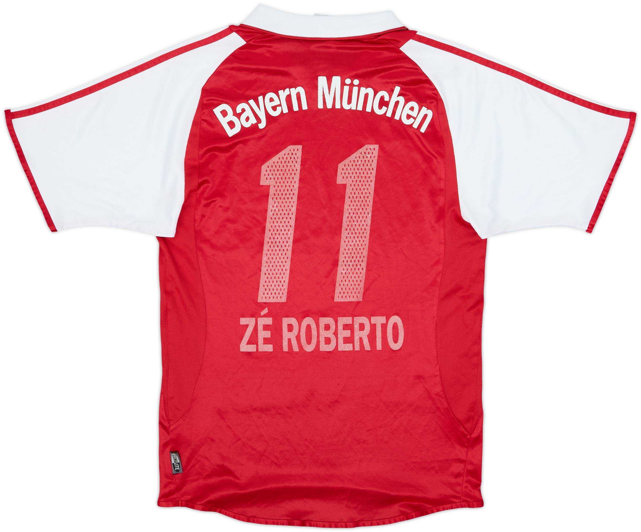 2003-04 Bayern Munich Home Shirt Ze Roberto #11 - 4/10 - (S)