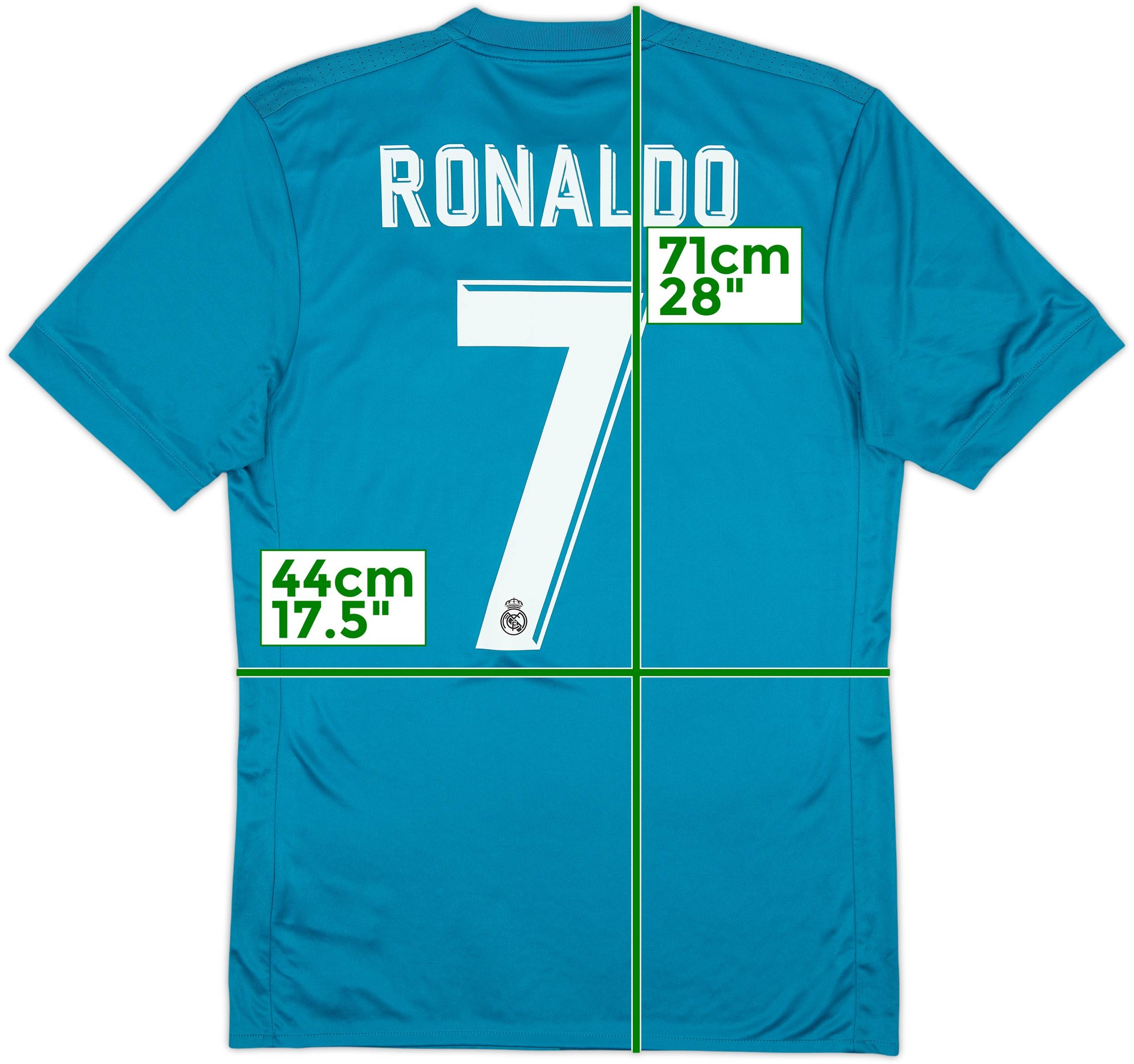 Real Madrid 2018 Ronaldo 7 シャツ M Ronaldo #7 Real Madrid Jersey
